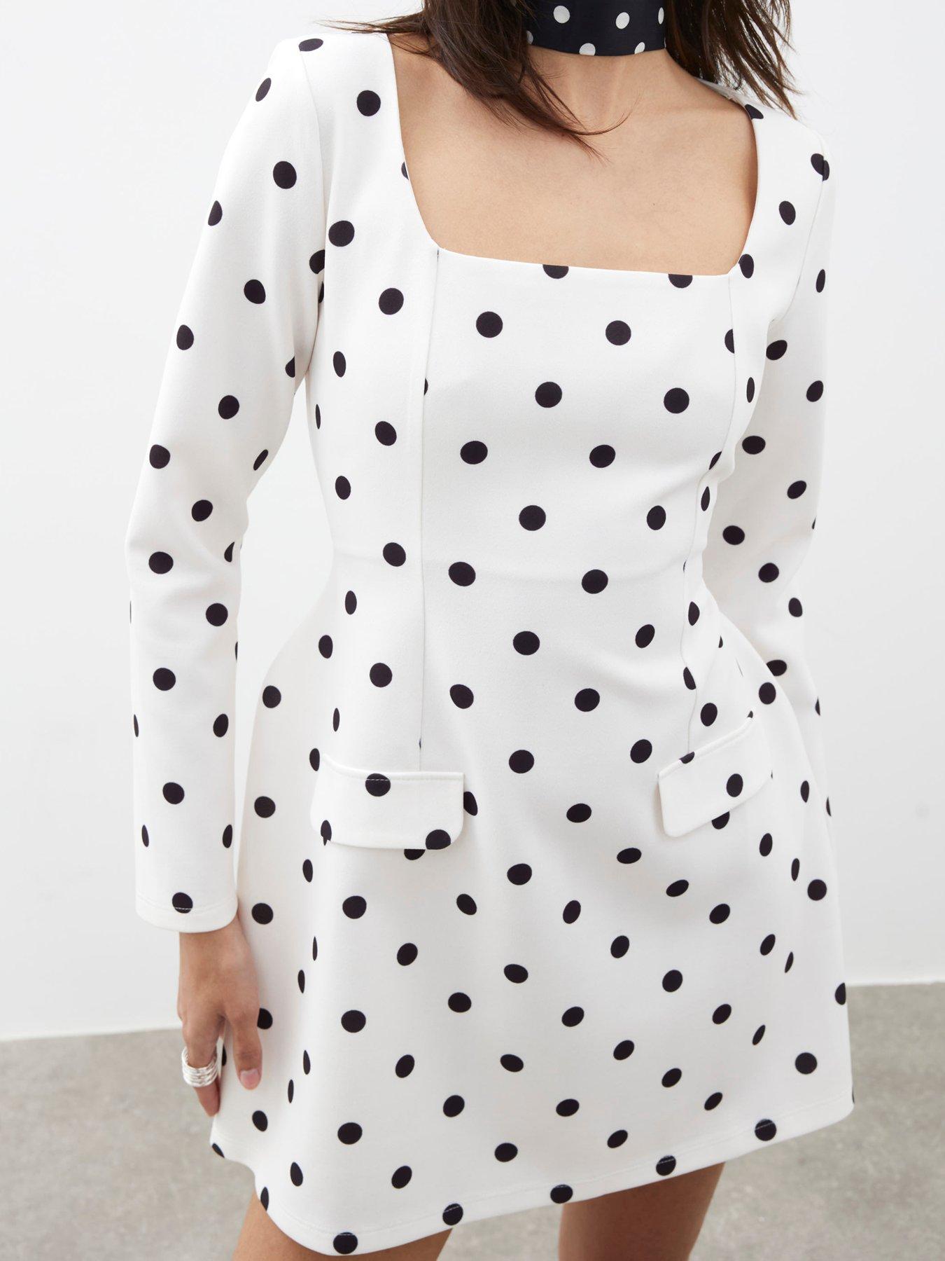 blue dress for baby girl Black White Star Maxi Dress – Secret Label