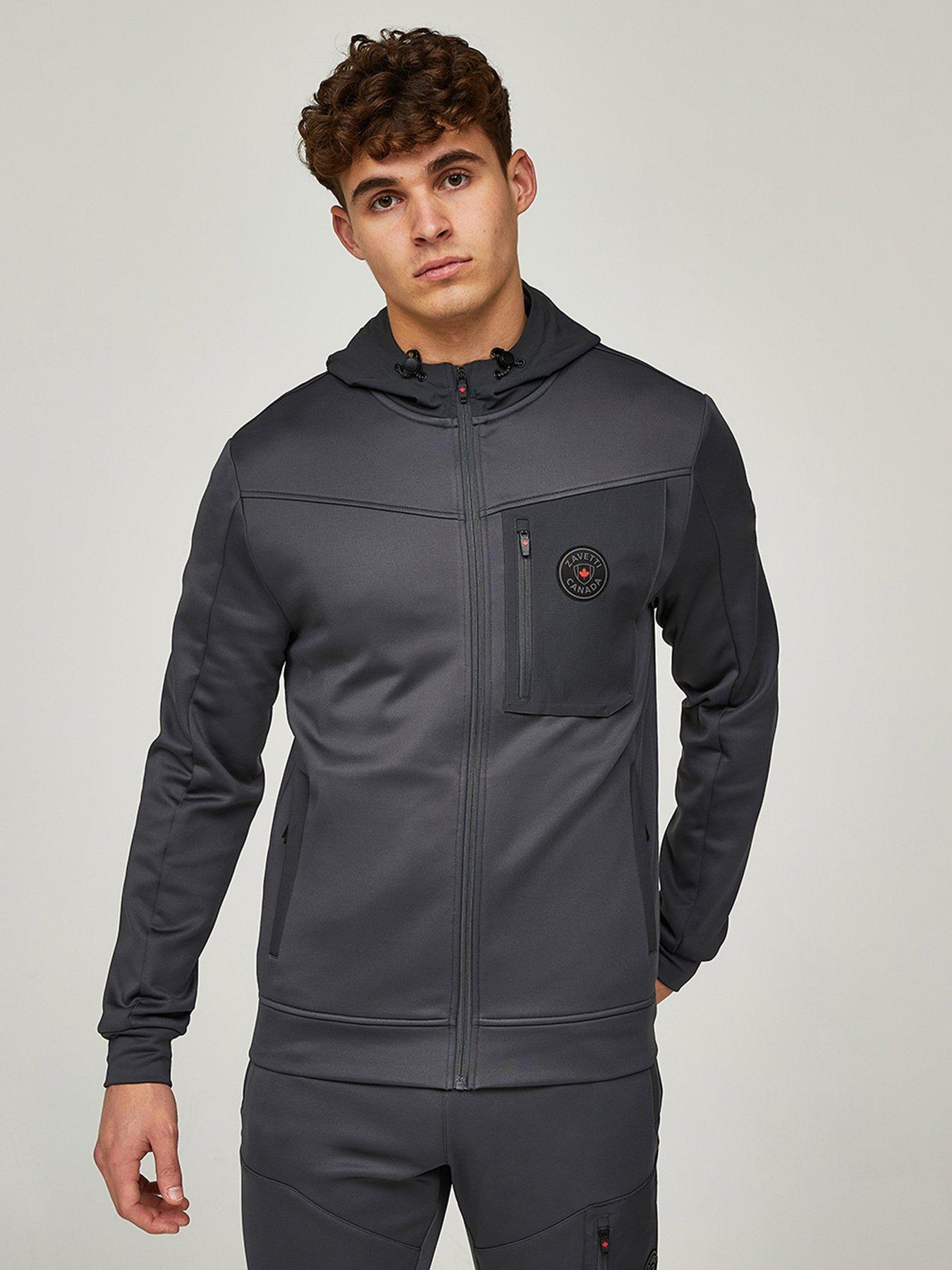 undefined Zentio Windbreaker Jacket - Grey
