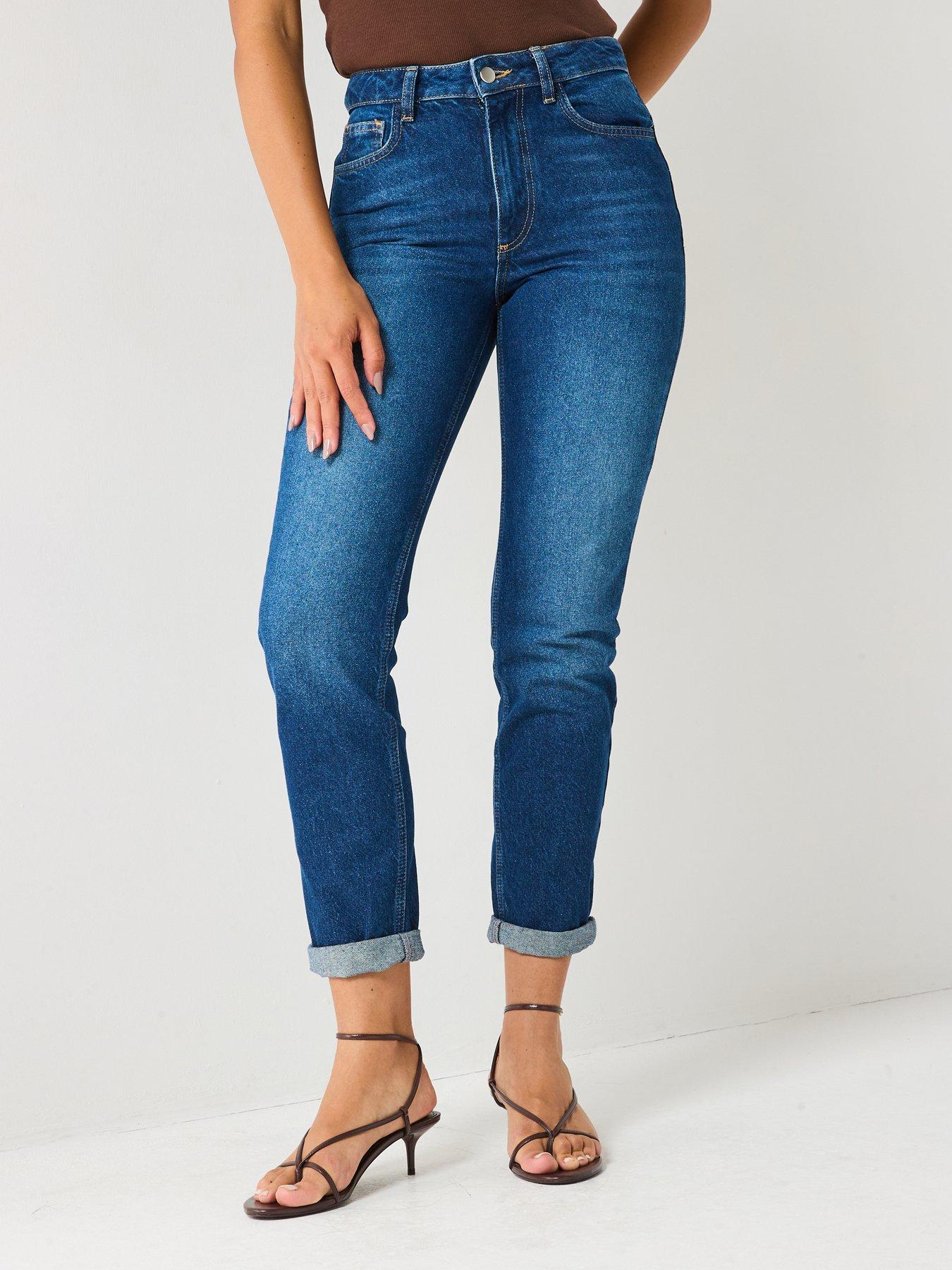 undefined New Dakota Boyfriend Jeans - Mid Wash