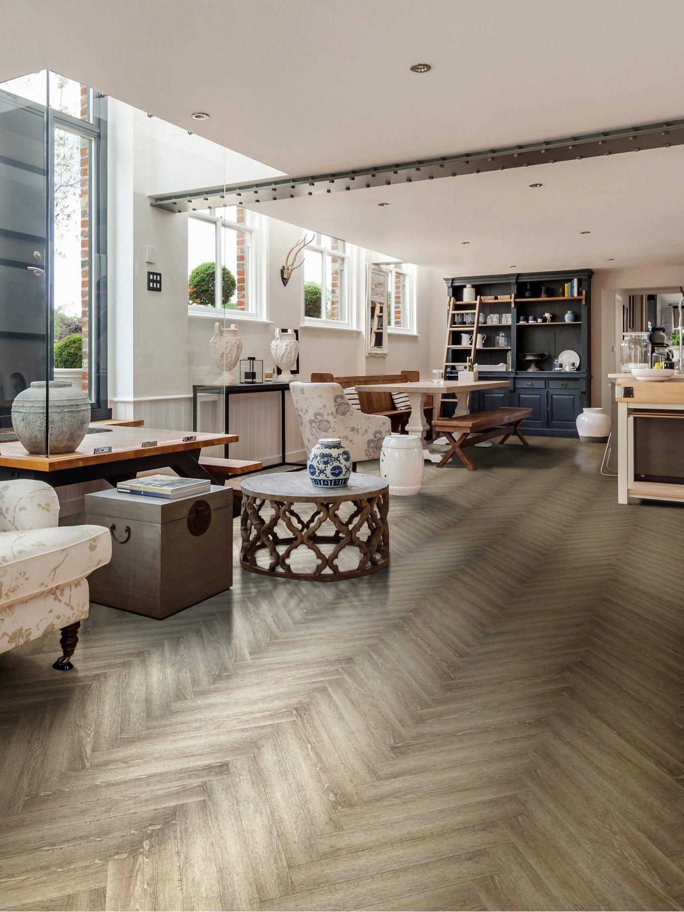 Image 1 of 3 of Luvanto Click Plus Herringbone Reclaimed Oak