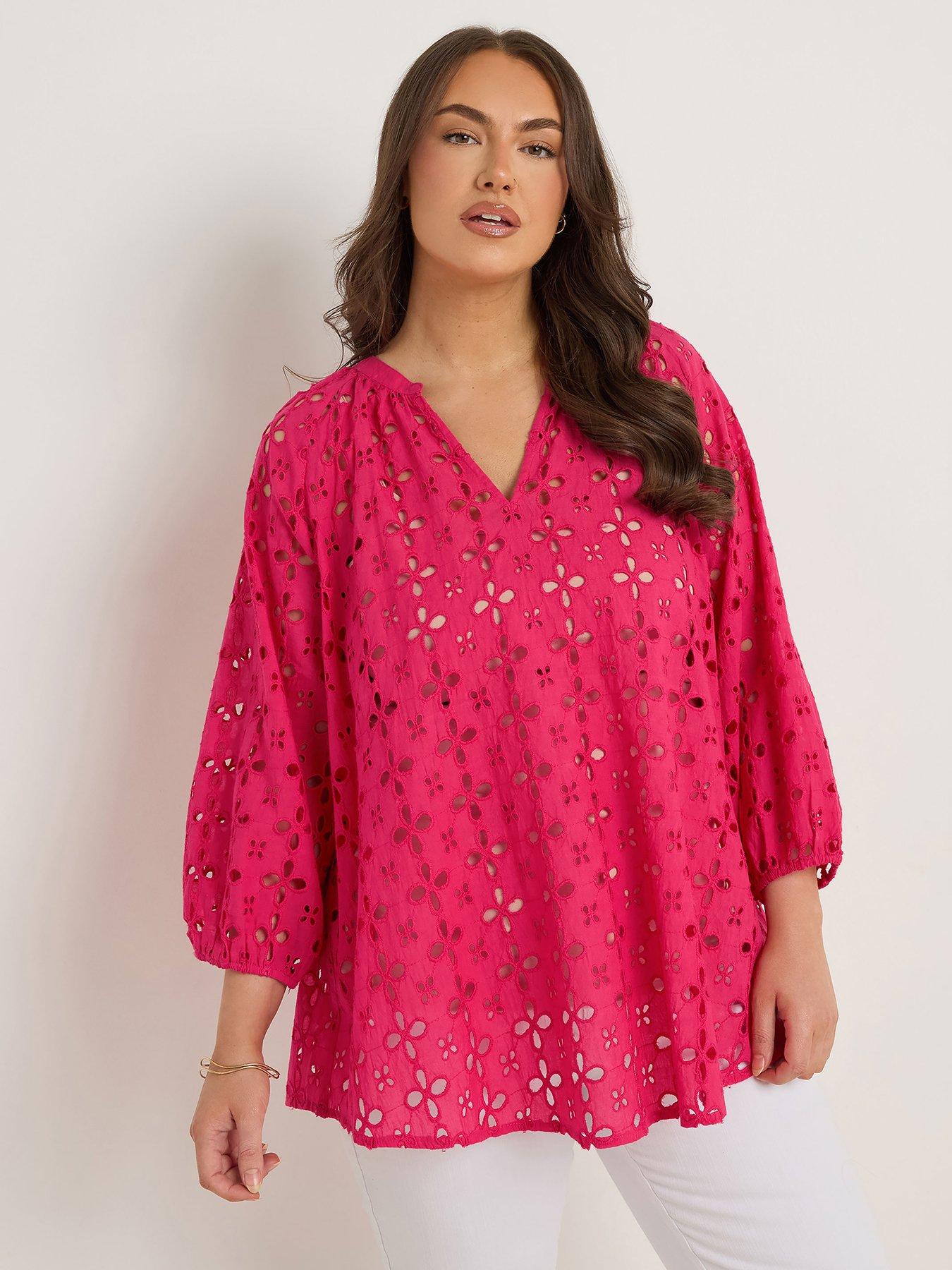 undefined Half Placket Top