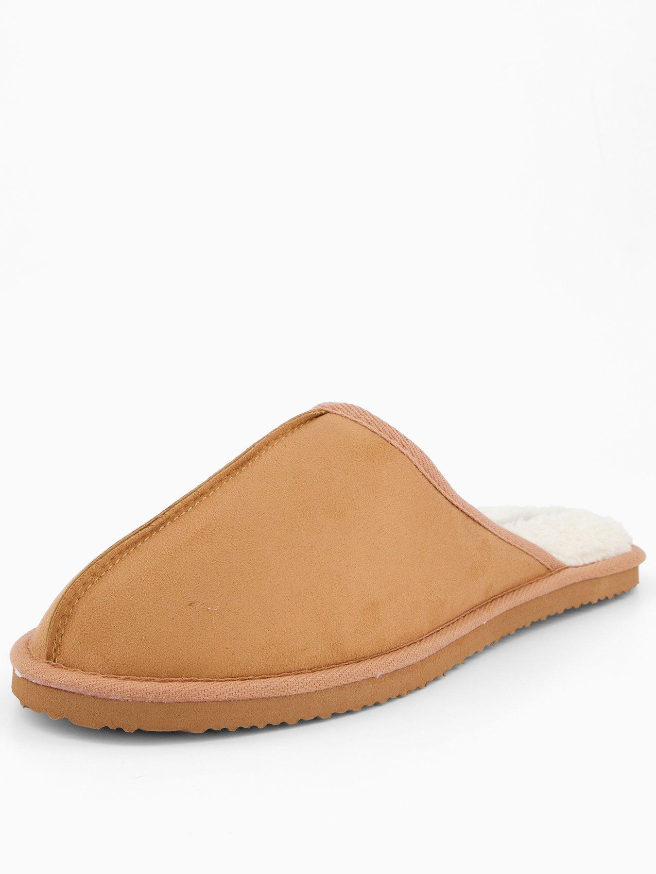 Jack & Jones Microfibre Slipper - Natural