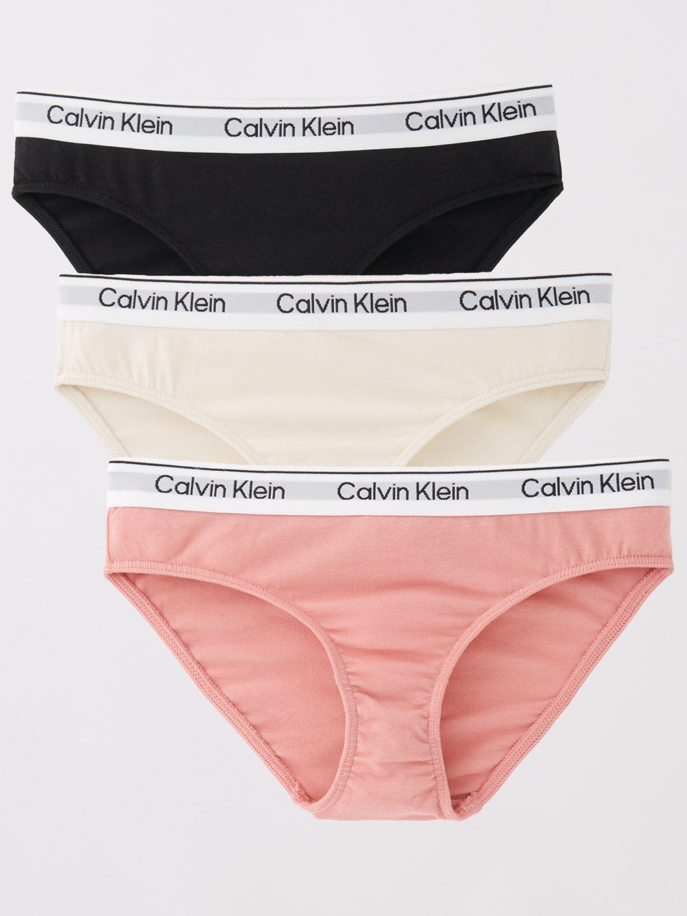 undefined Girls 3 Pack Bikini Briefs - Multi