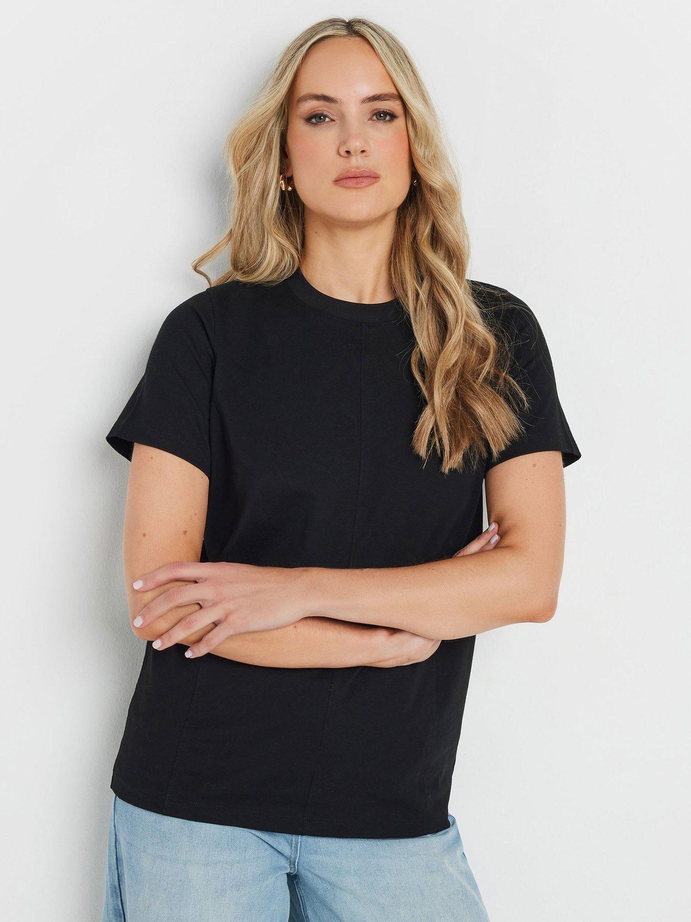 undefined Tall Stitch Panel T-shirt