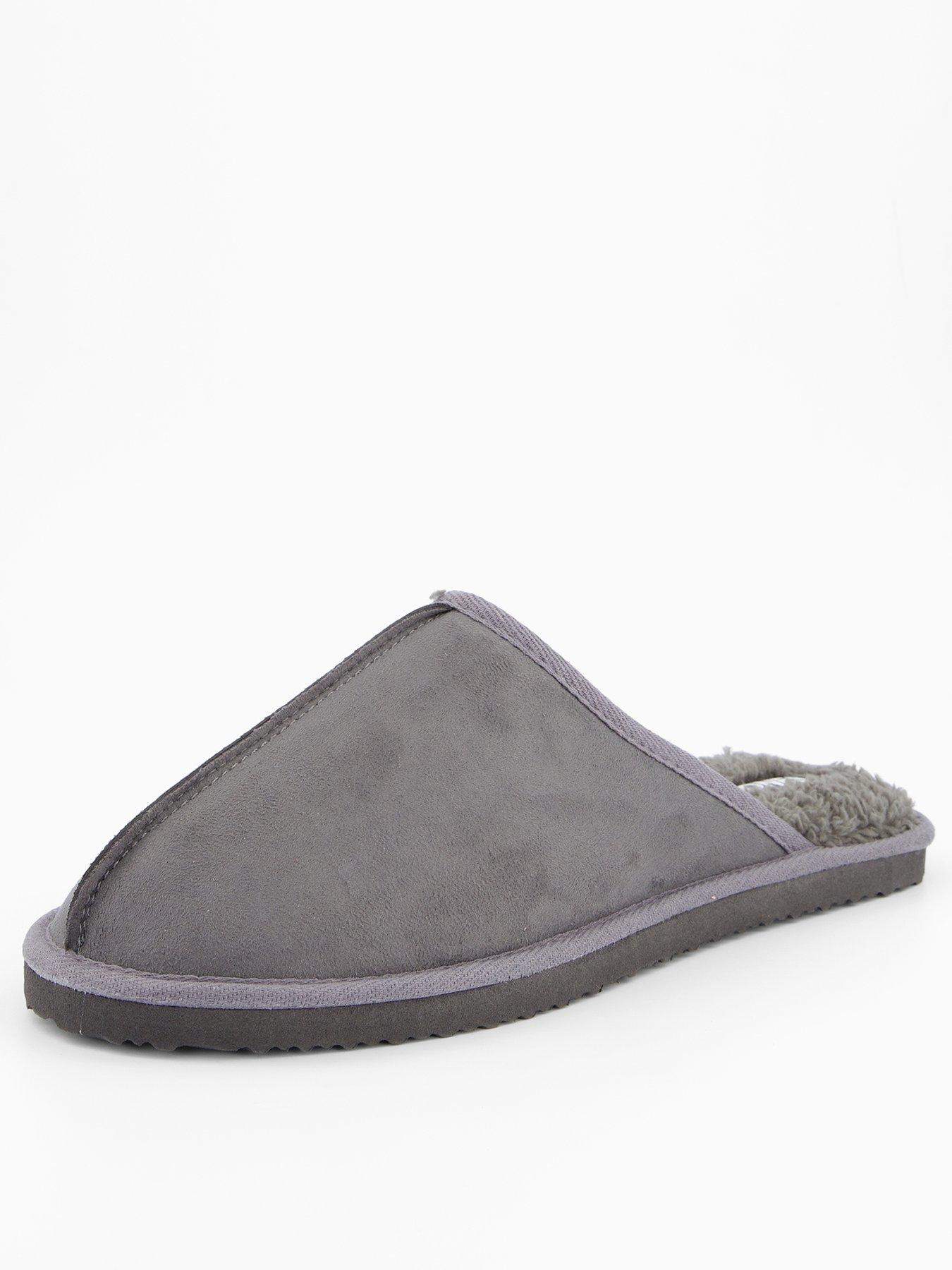 Jack & Jones Microfibre Slipper - Grey
