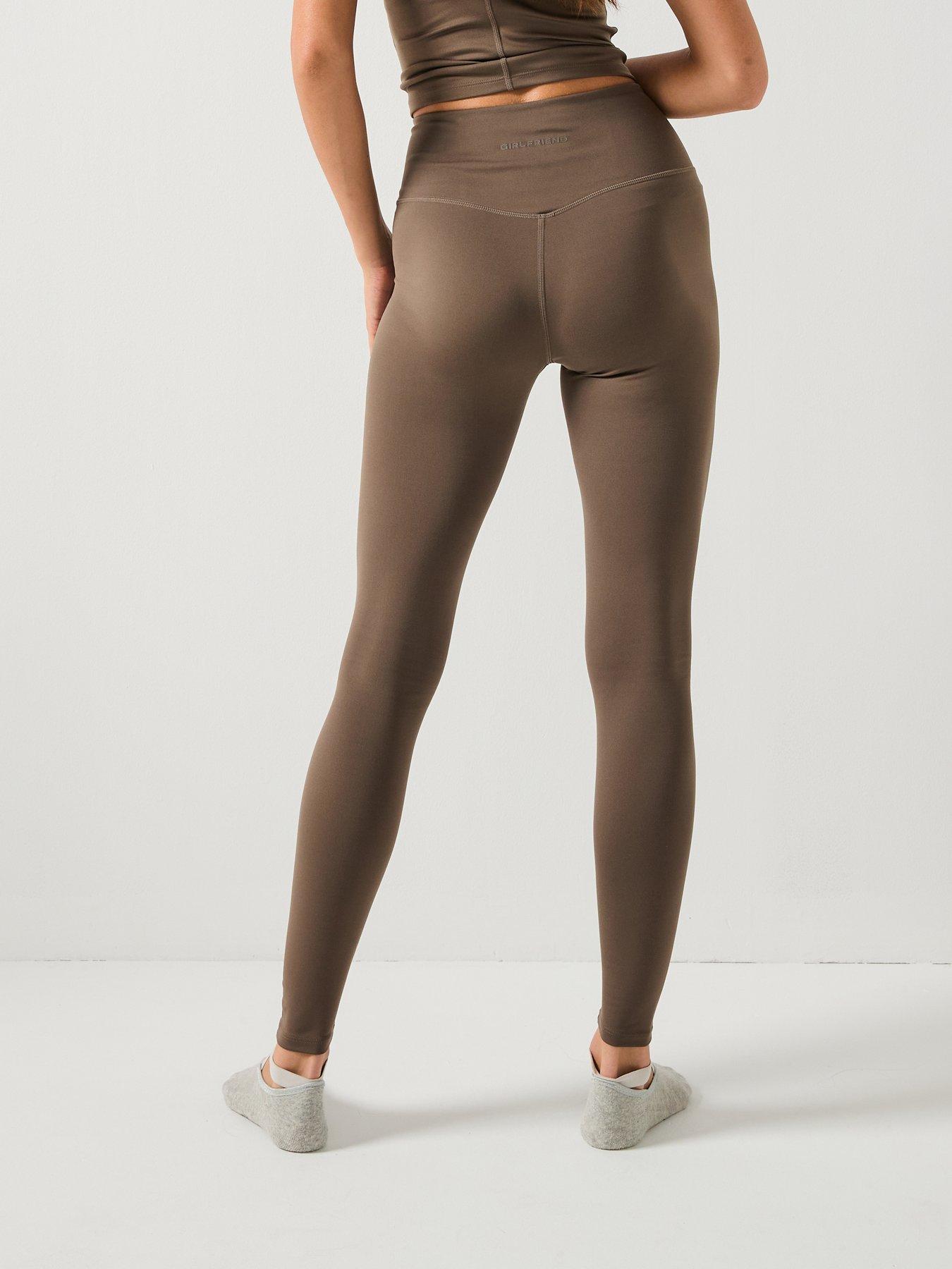 Image 2 of 4 of Girlfriend Collective Womens Training Float Legging - Brown