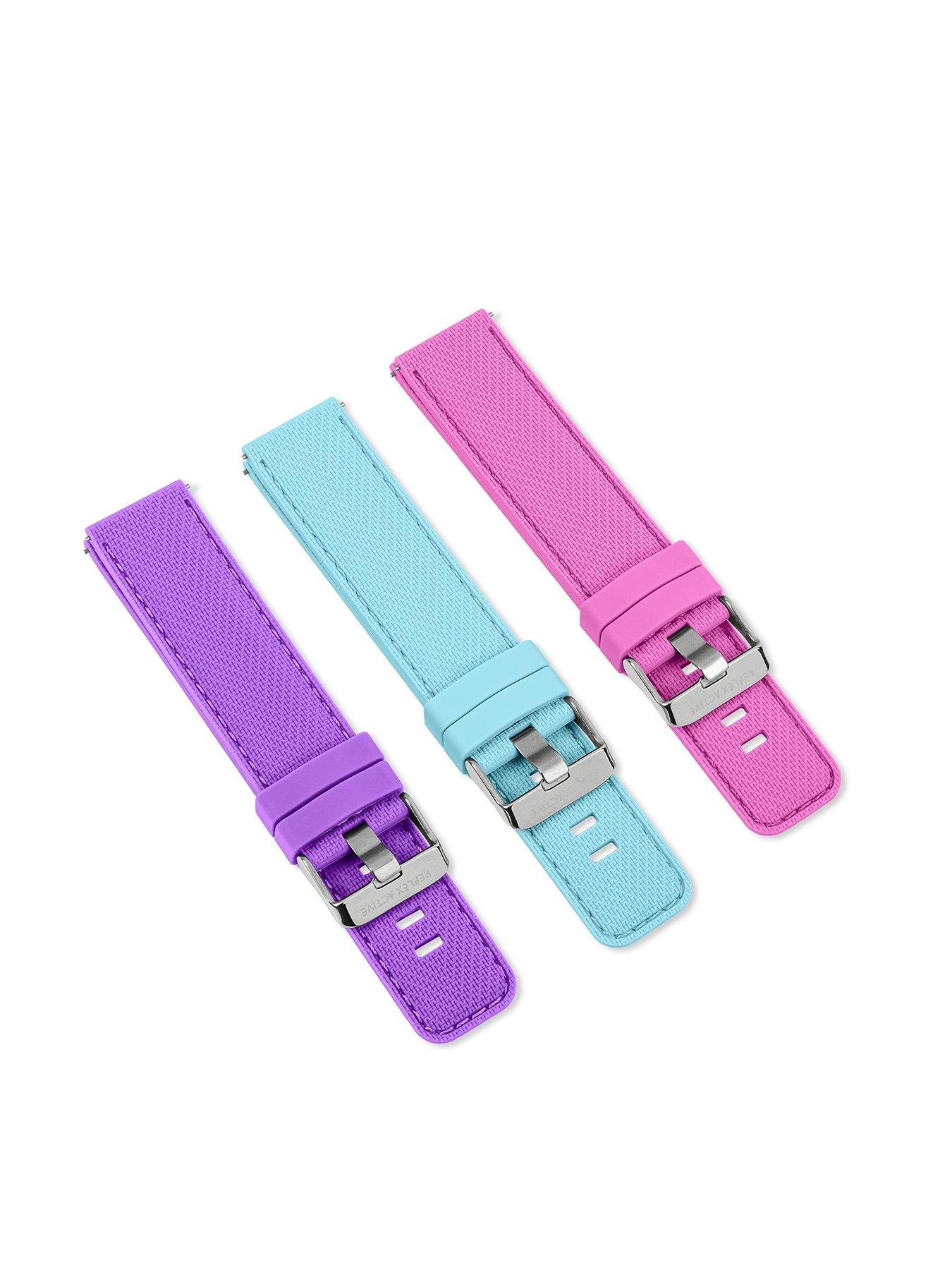 Image 2 of 5 of Reflex Active Interchangeable Smart Watch Strap Set