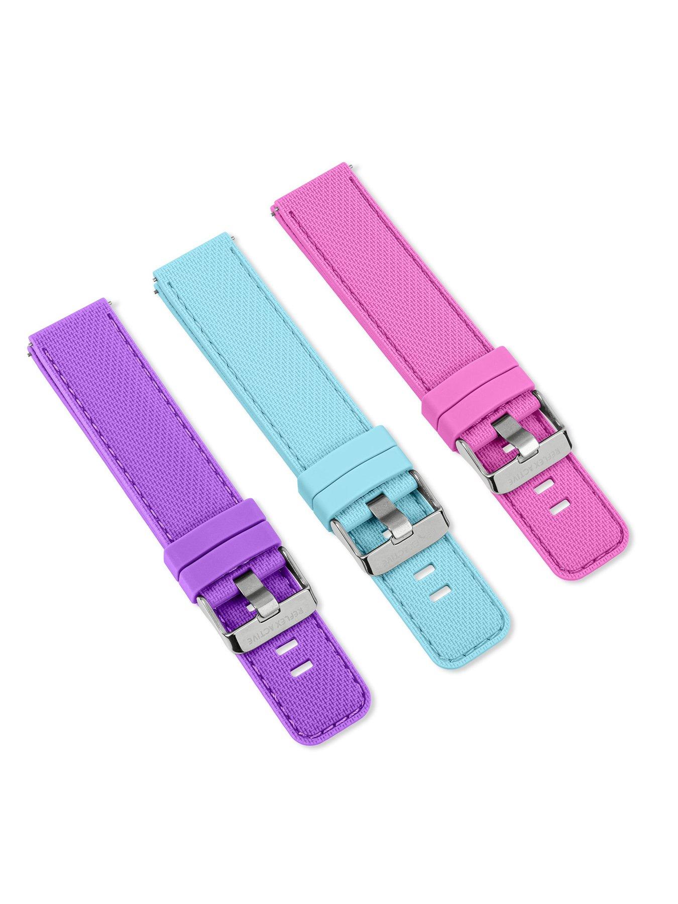 Image 2 of 5 of Reflex Active Interchangeable Smart Watch Strap Set