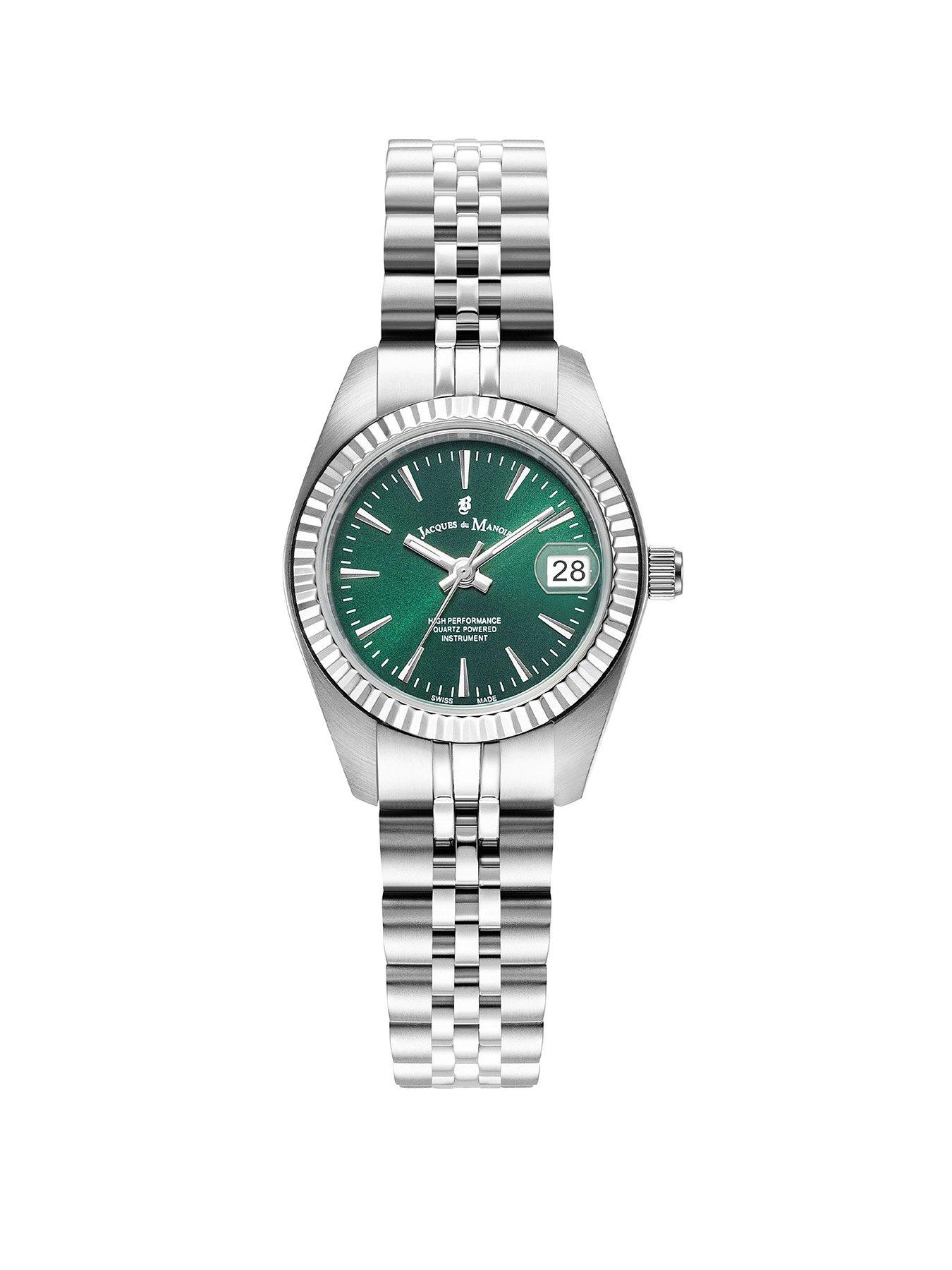 undefined Swiss-made Ladies Inspiration Classic Silver Plated Watch