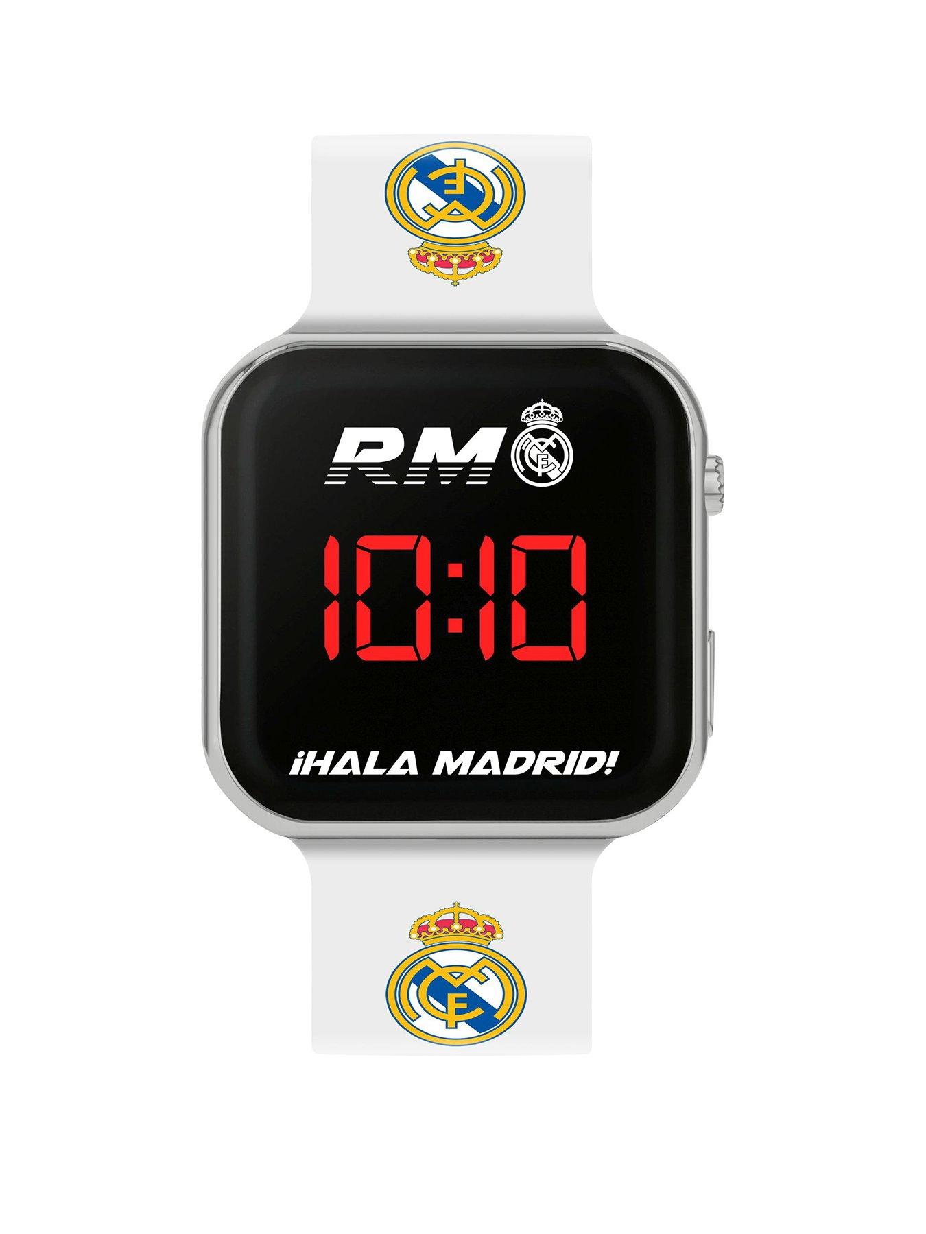 undefined Official Real Madrid Fc Printed Strap Led Watch