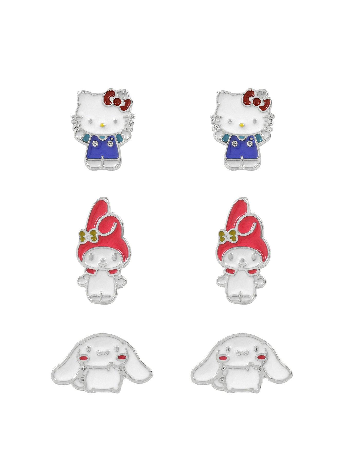 Hello Kitty Mix-and-Match Stud Earring Set