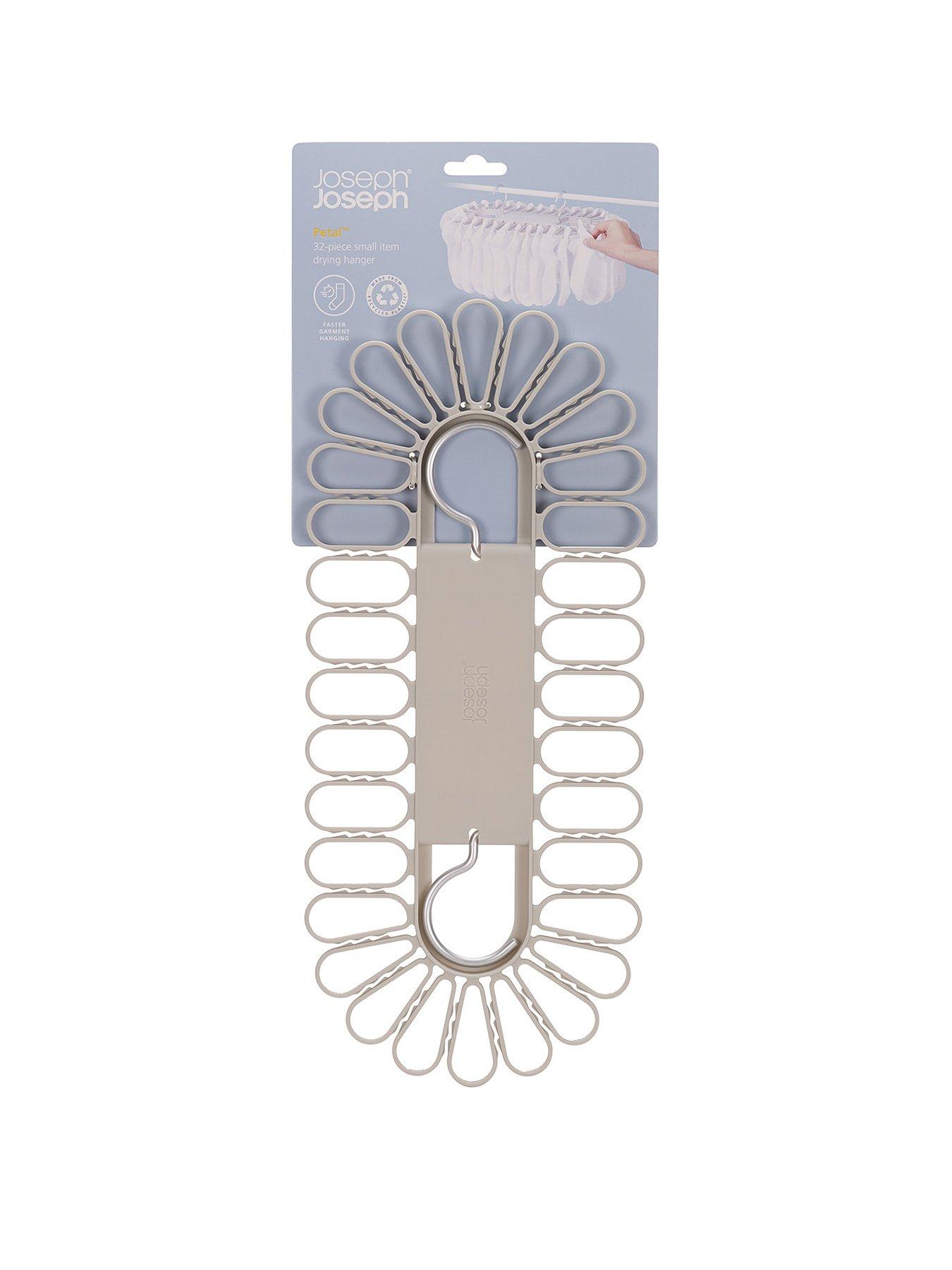 Joseph Joseph Petal 32-piece Quick-grip Ecru Drying Hanger