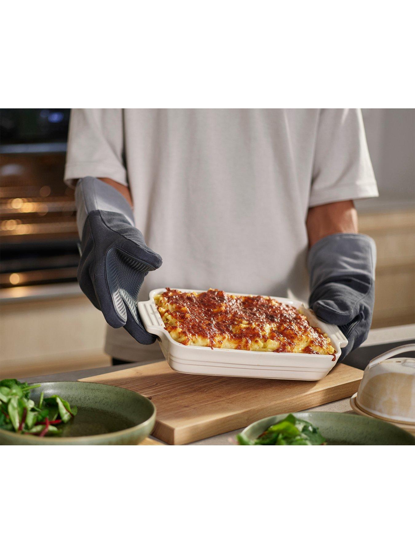 undefined Pinch Easy-grip Set Of 2 Grey Oven Gloves
