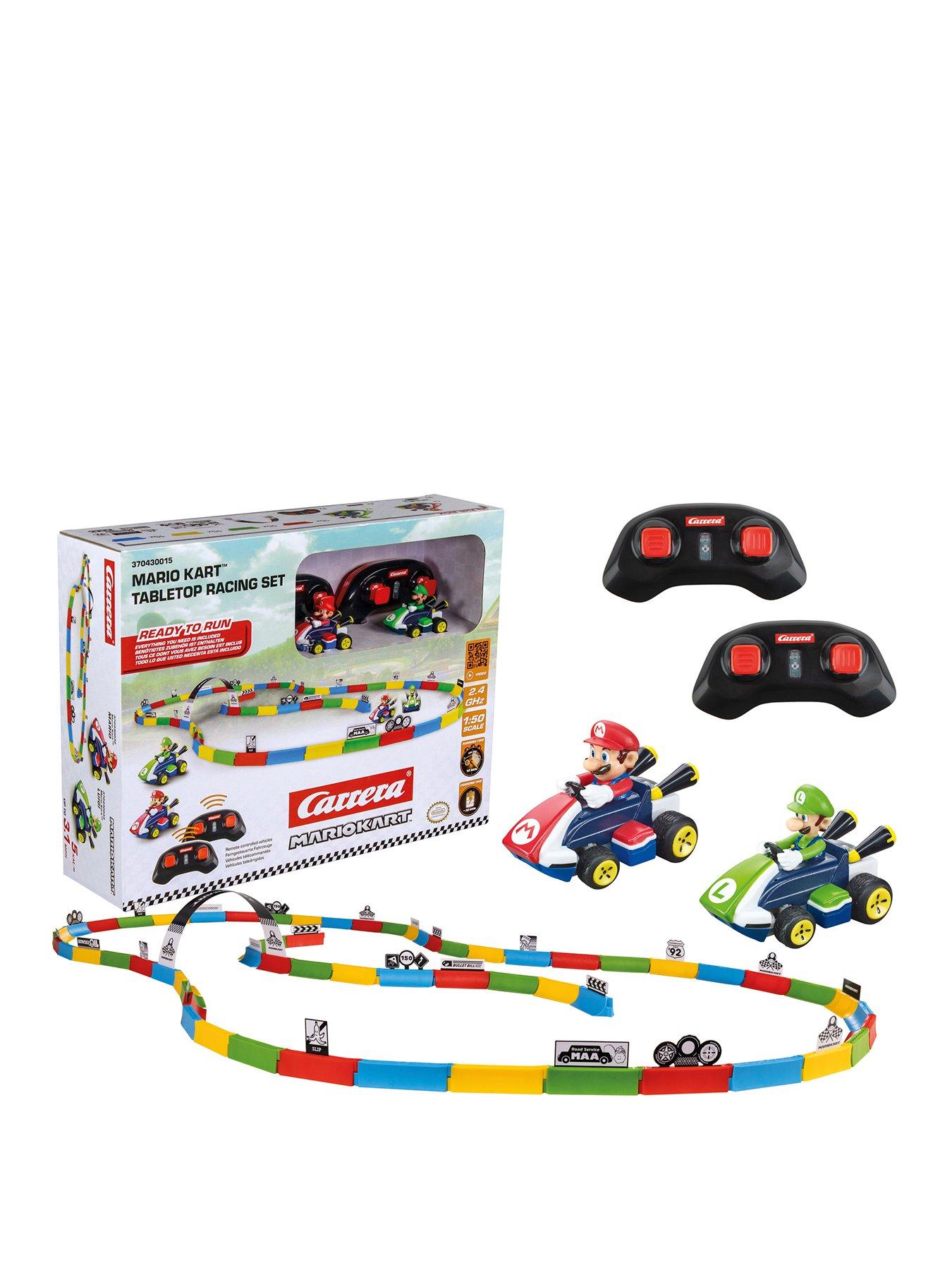 Super Mario CARRERA RC - 2,4GHz Mario Kart Tabletop Racing Set - Mario & Luigi