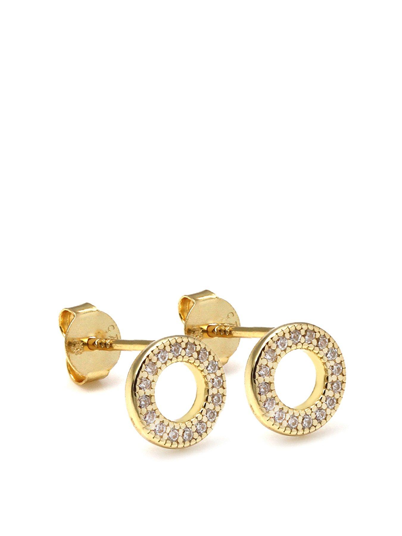 Say It With Circle of Life Earrings- Yellow Gold
