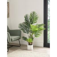 Real Tree Perfect Shape The Very Collection Real Touch Faux Pearl Palm Tree in Plastic Pot | Very