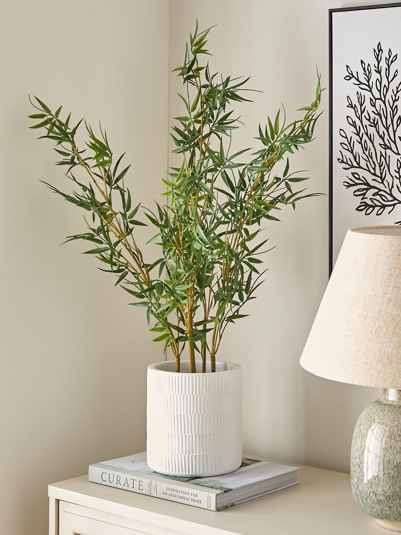 undefined Faux Mini-Leaf Bamboo Tree
