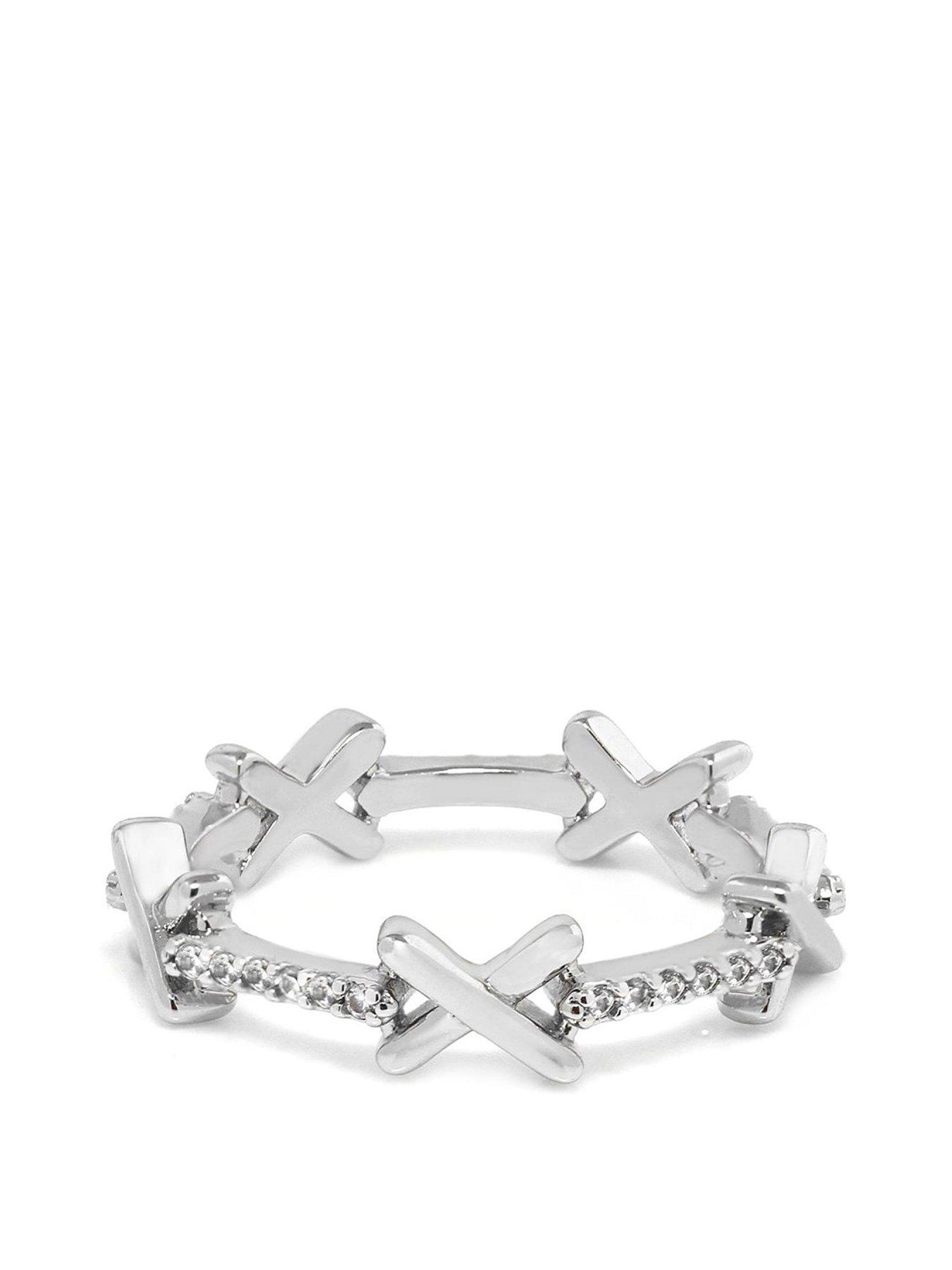 undefined Kiss Ring - Silver