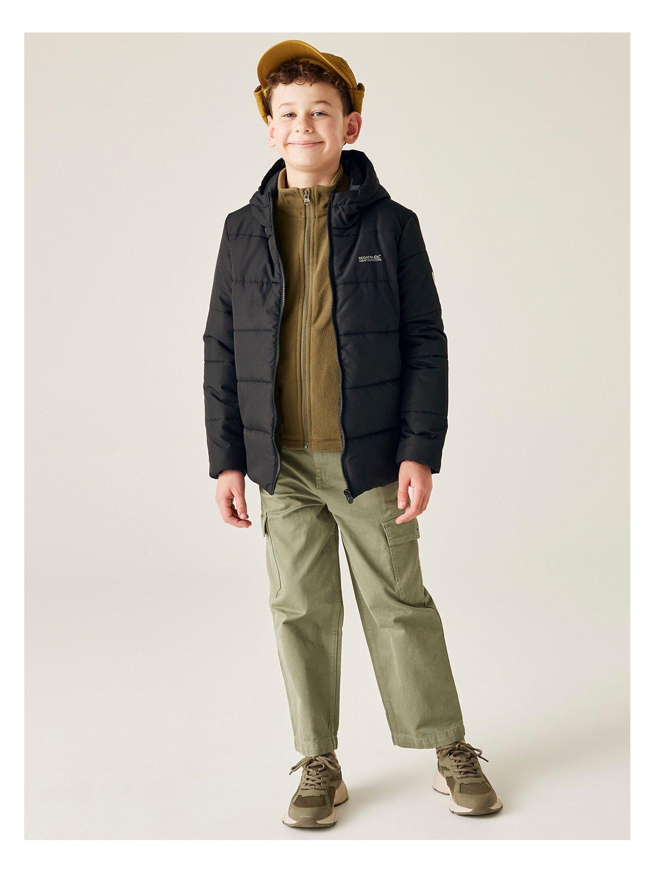 Regatta Kids Halkner Padded Jacket - Black