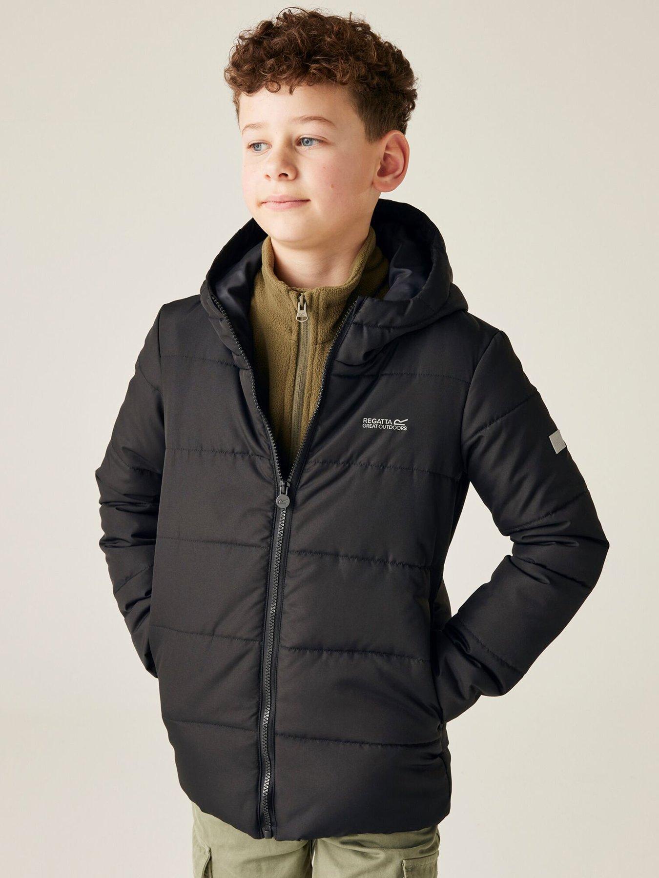 Image 2 of 6 of Regatta Kids Halkner Padded Jacket - Black