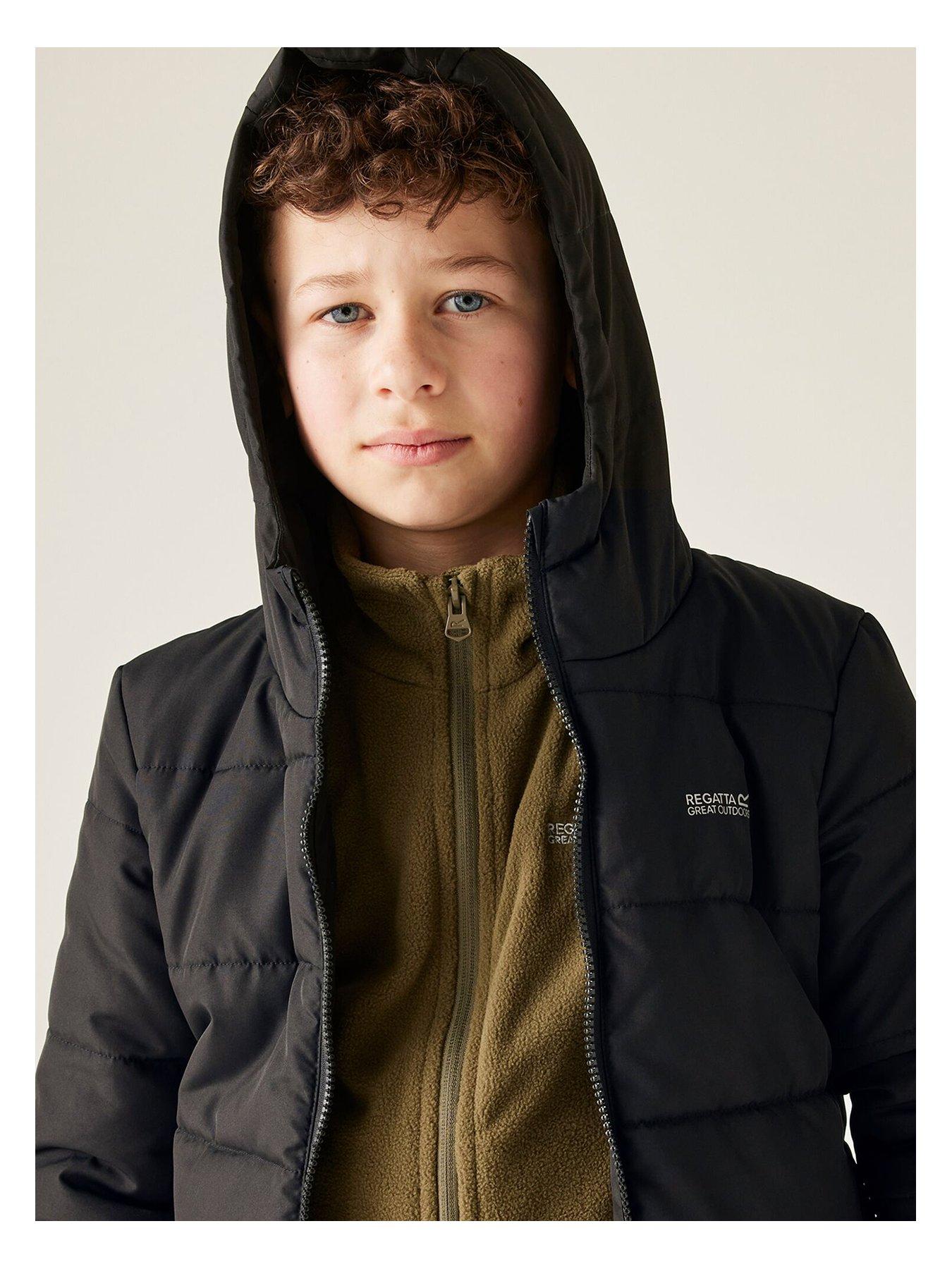 Image 3 of 6 of Regatta Kids Halkner Padded Jacket - Black
