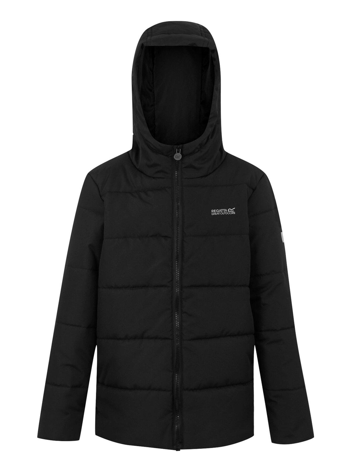Image 4 of 6 of Regatta Kids Halkner Padded Jacket - Black