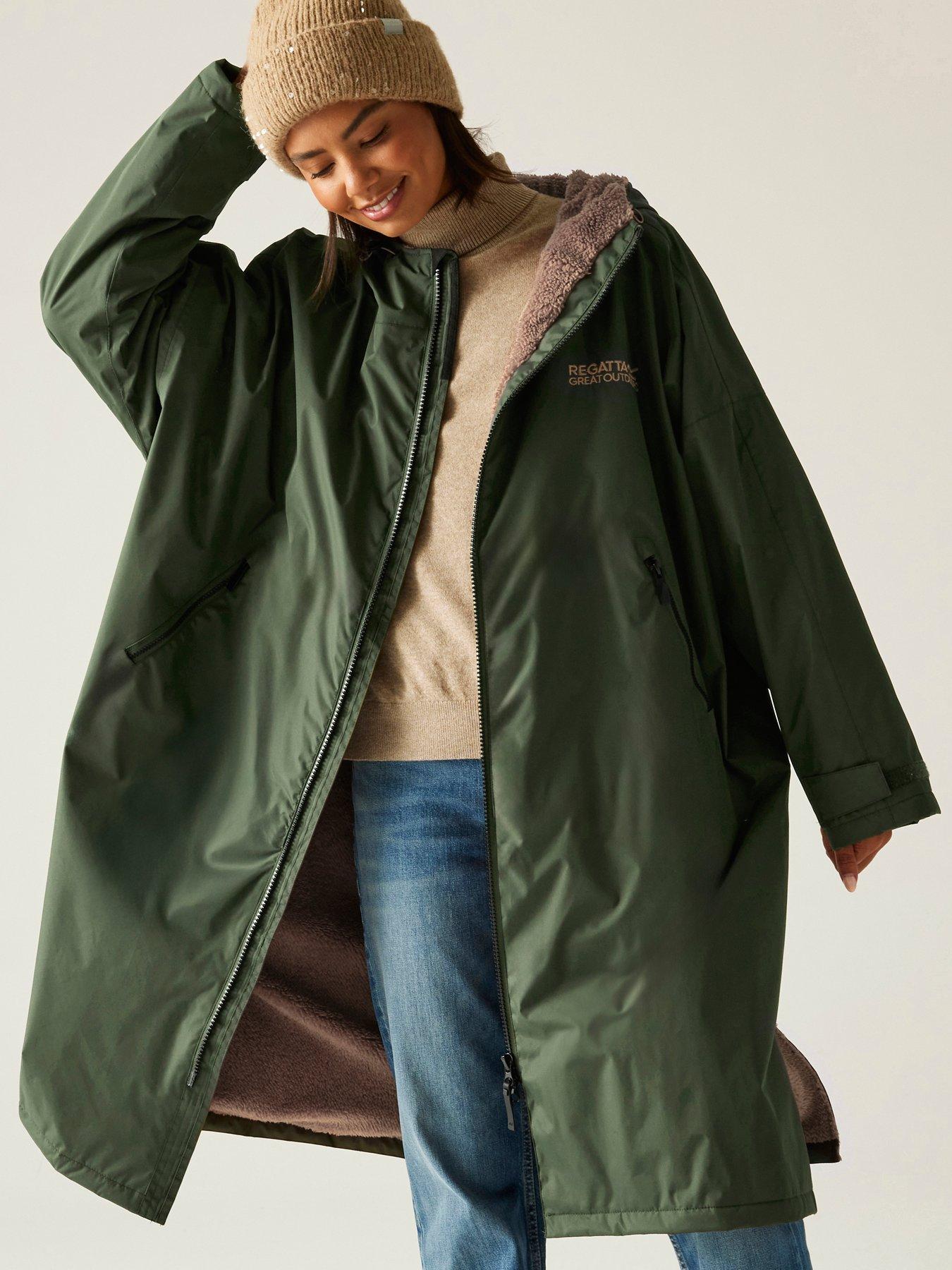 Regatta Adults Unisex Waterproof Changing Robe - Khaki | Very