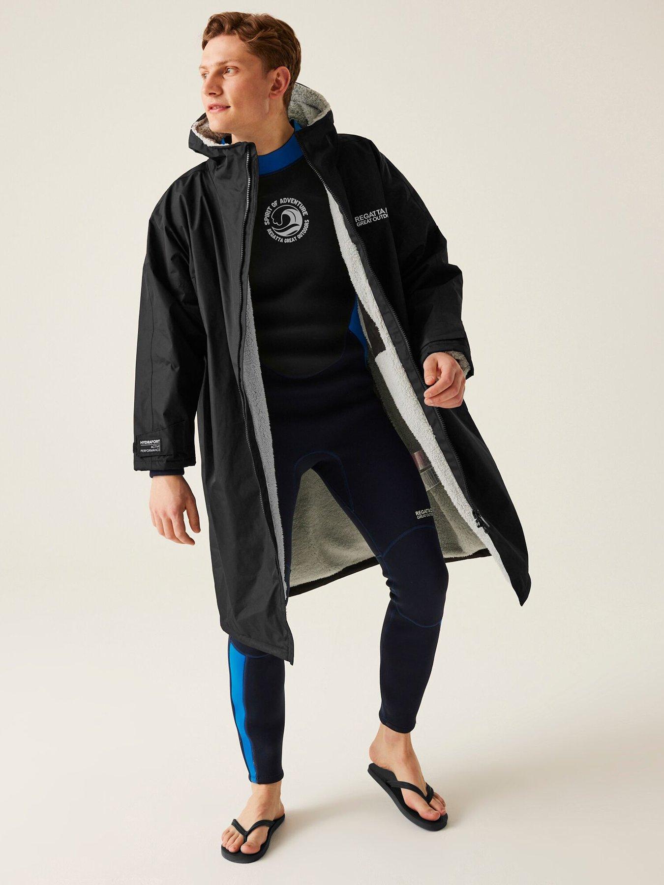 Regatta Unisex Dry Robe - Black
