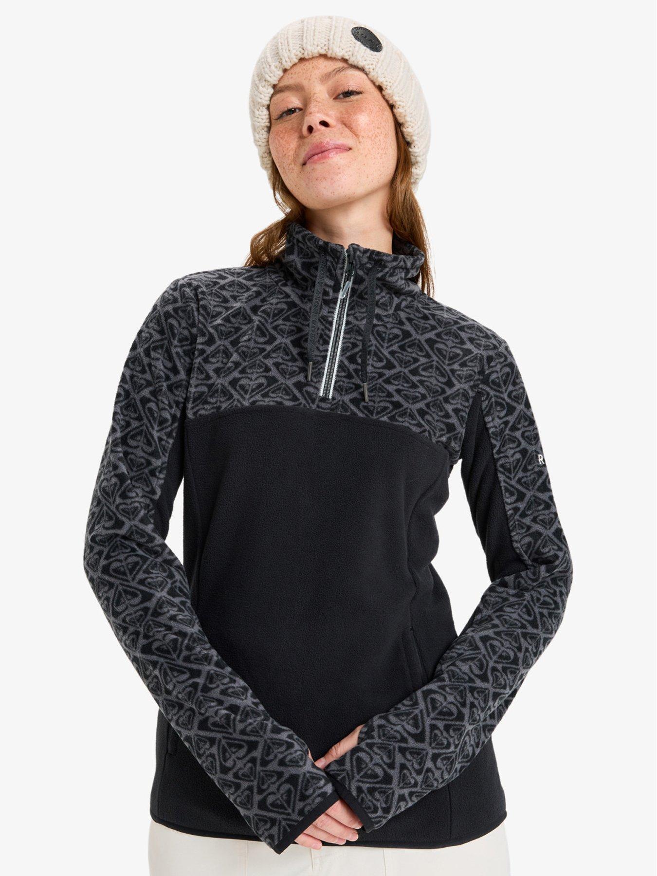 Roxy Womens Skiing Sayna Half Zip Fleece
