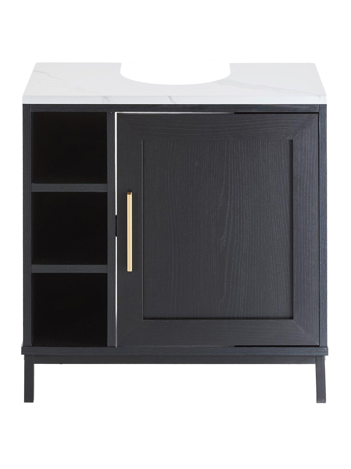Image 2 of 7 of The Very Collection Ashford Under Sink Cabinet With Faux Marble Top - FSC&reg; Certified