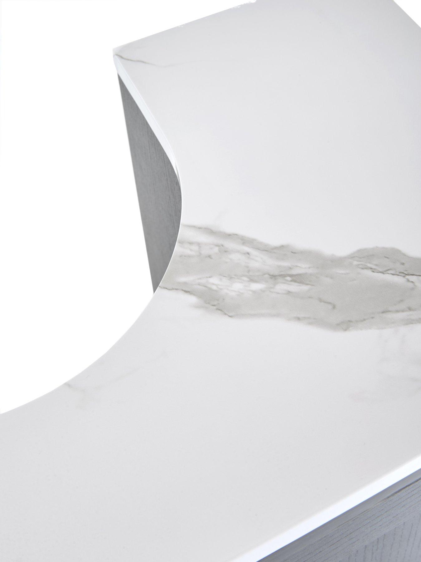 Image 6 of 7 of The Very Collection Ashford Under Sink Cabinet With Faux Marble Top - FSC&reg; Certified