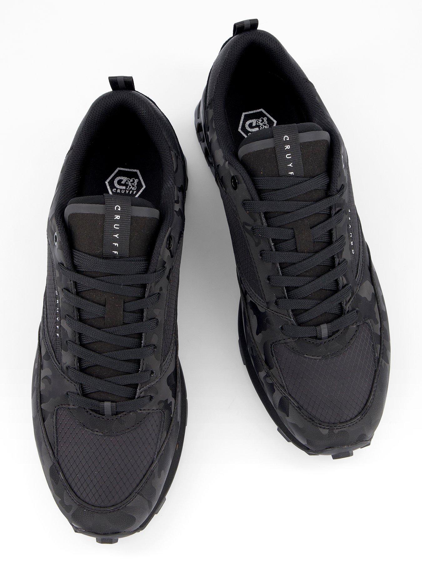 Image 3 of 7 of CRUYFF Snyper Camo Trainers- Black