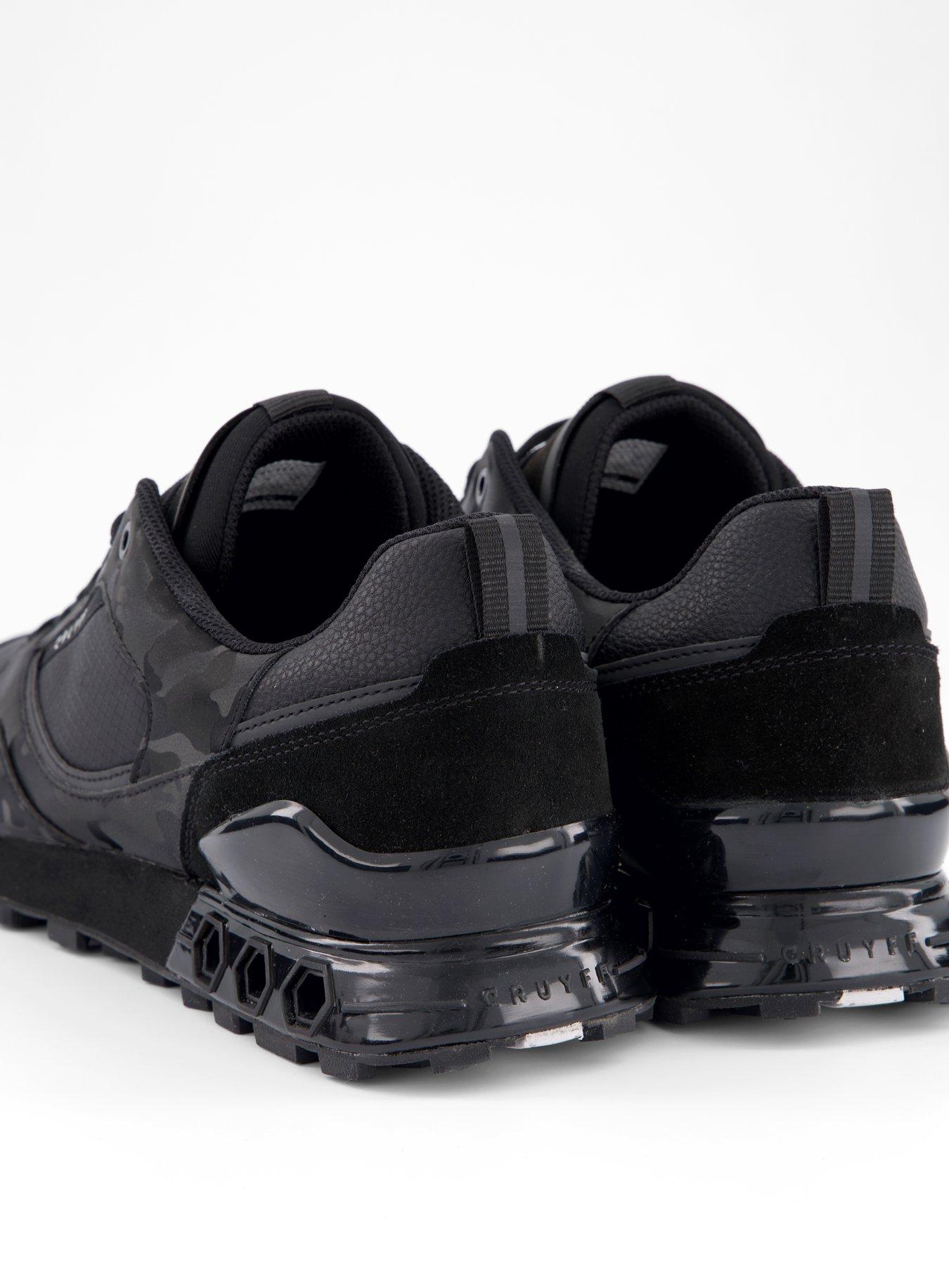 Image 5 of 7 of CRUYFF Snyper Camo Trainers- Black