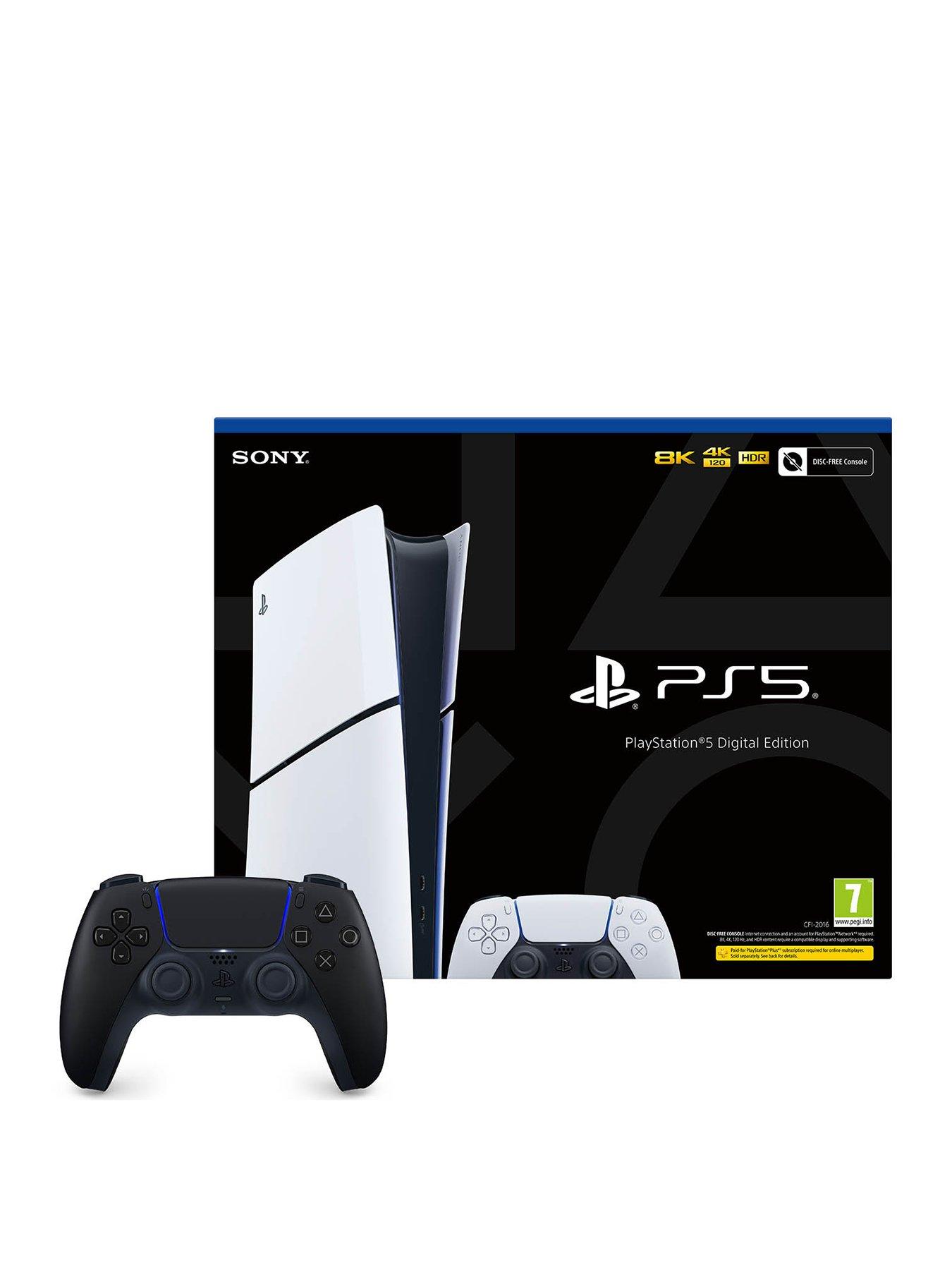 PlayStation 5 Digital Edition  &  Additional DualSense Wireless Controller