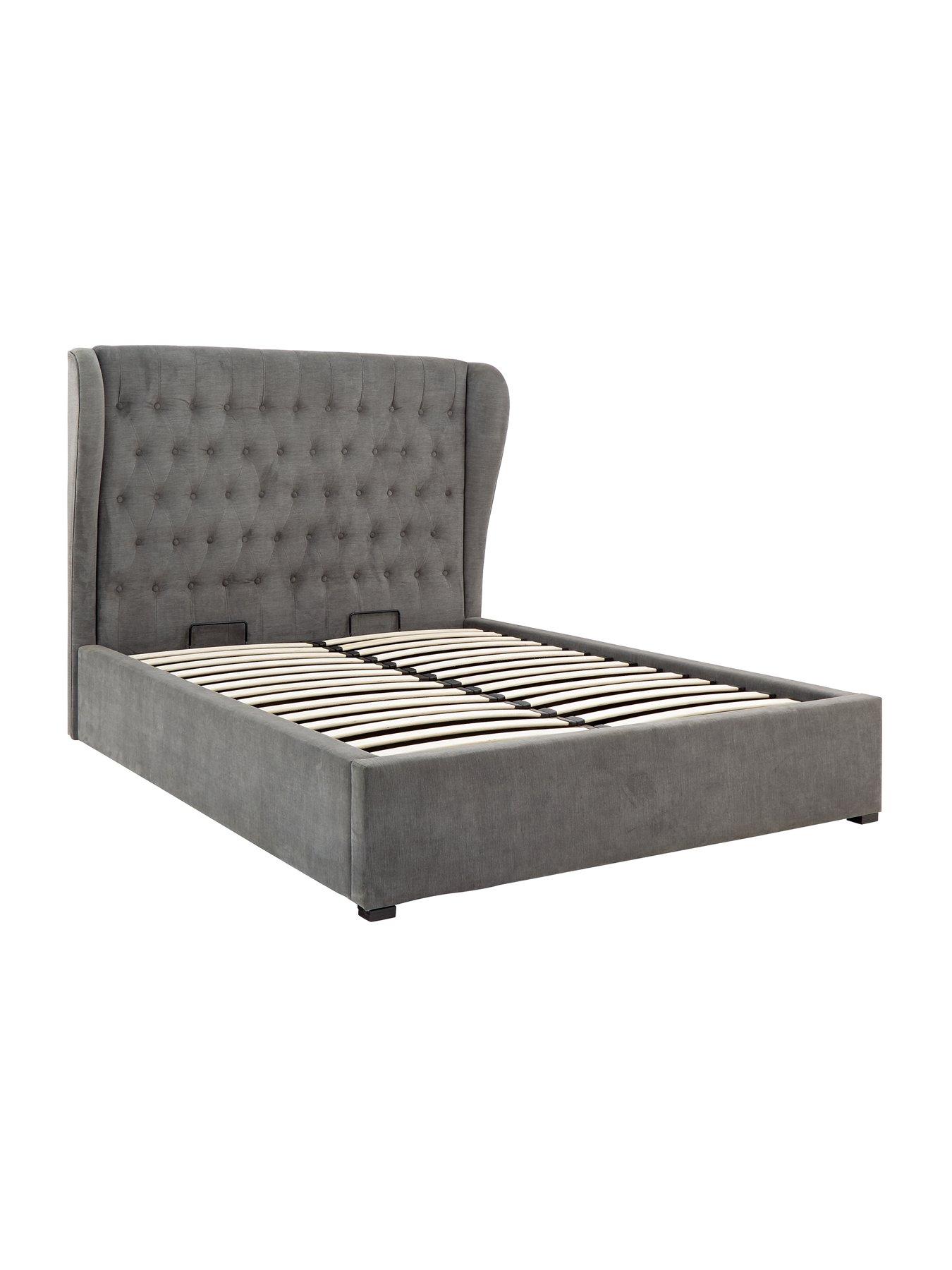 Image 4 of 7 of GFW Geena Double End Lift Storage Ottoman Bedframe
