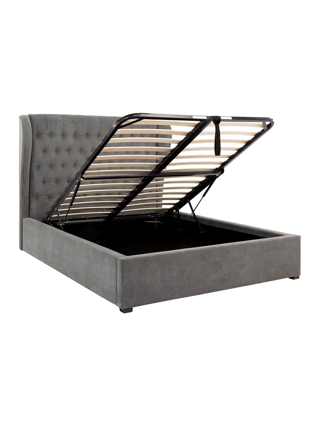 Image 5 of 7 of GFW Geena Double End Lift Storage Ottoman Bedframe
