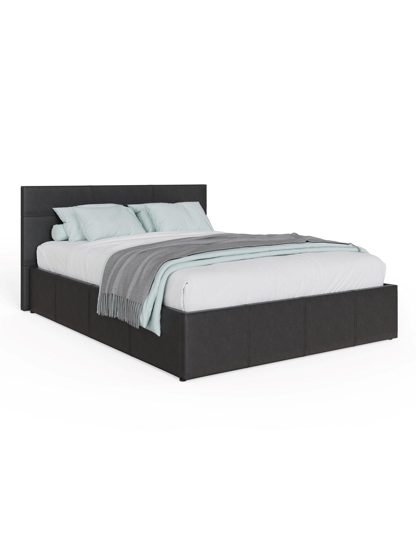 Image 5 of 7 of GFW Odessa Double End Lift Storage Ottoman Bed
