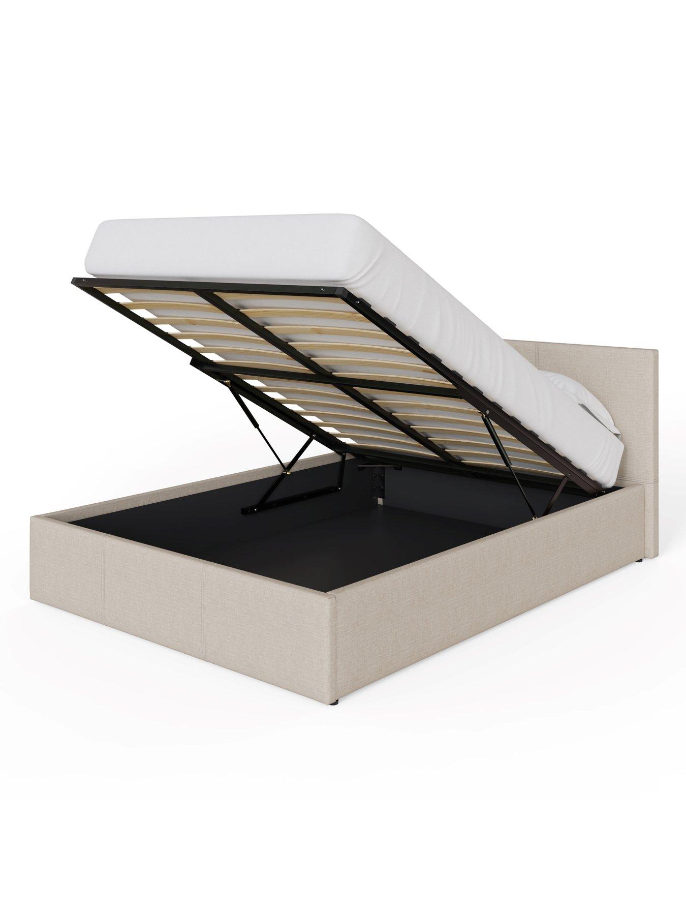 Image 4 of 8 of GFW Odessa Double End Lift Storage Ottoman Bed