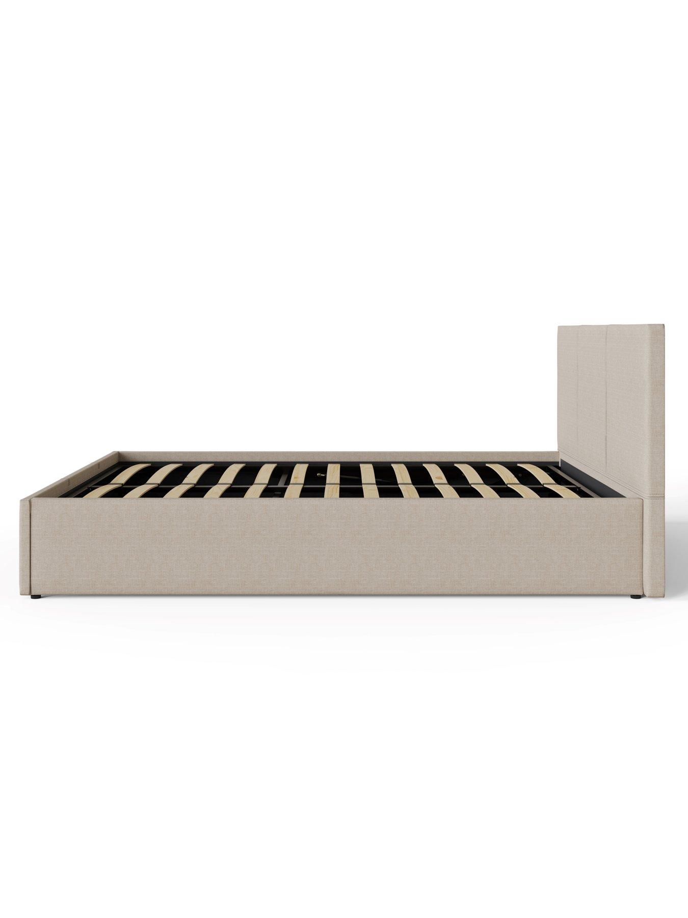 Image 6 of 8 of GFW Odessa Double End Lift Storage Ottoman Bed