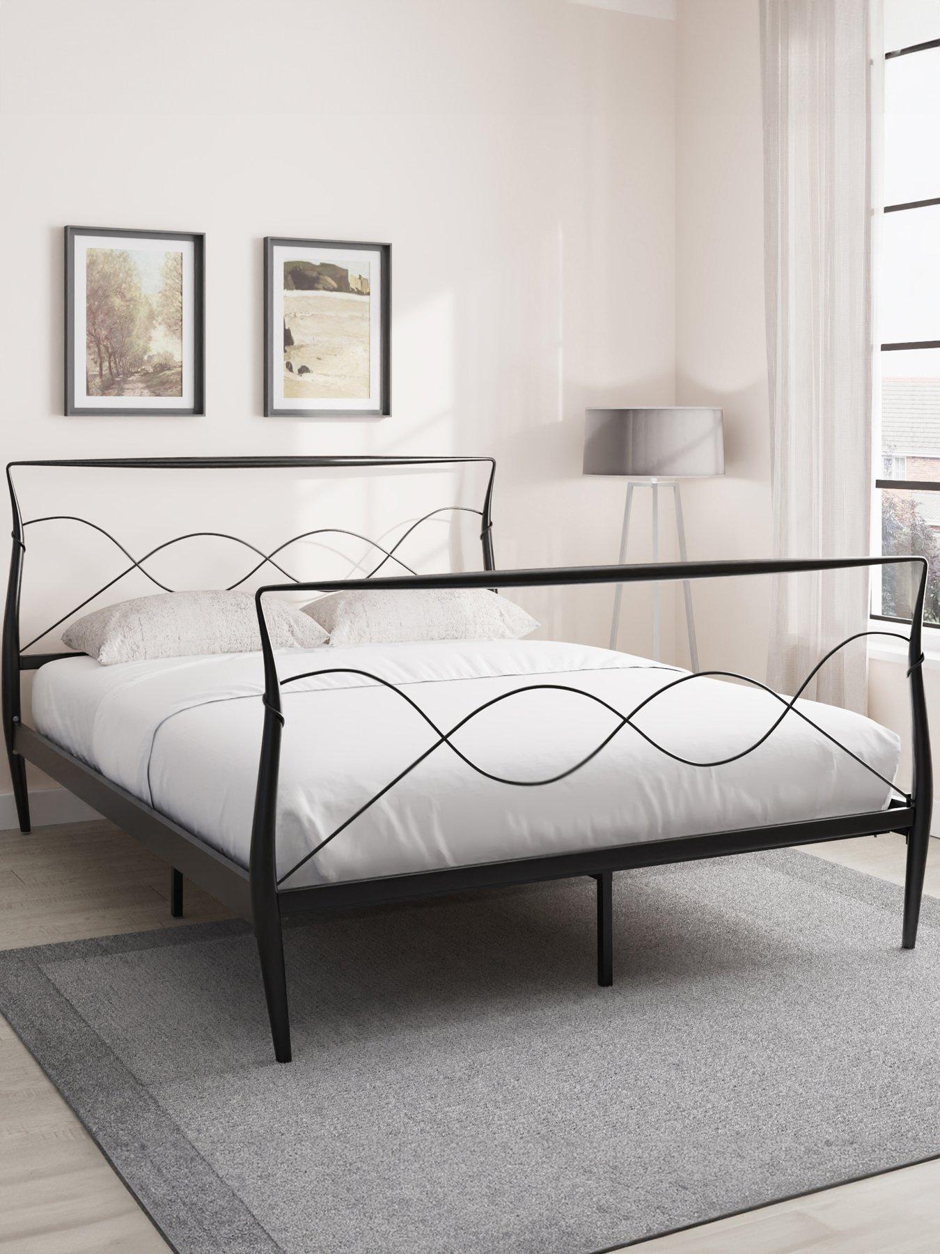 Gfw Rimini Double Bedframe - Bedframe + Standard Mattress thumbnail