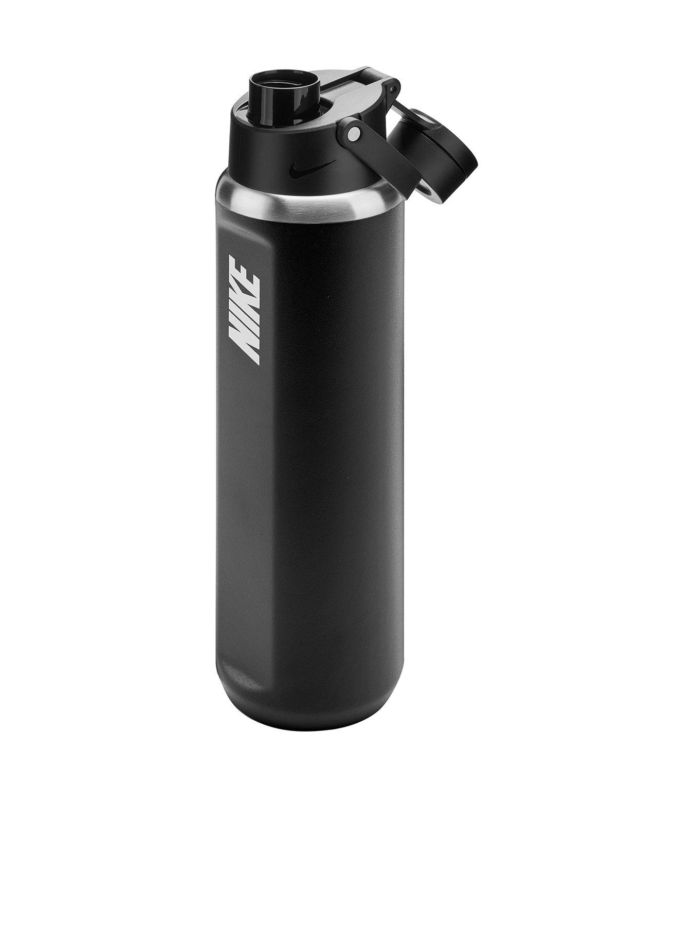Nike Stainless Steel Recharge Chug Bottle 24 Oz / 710 Ml - Black