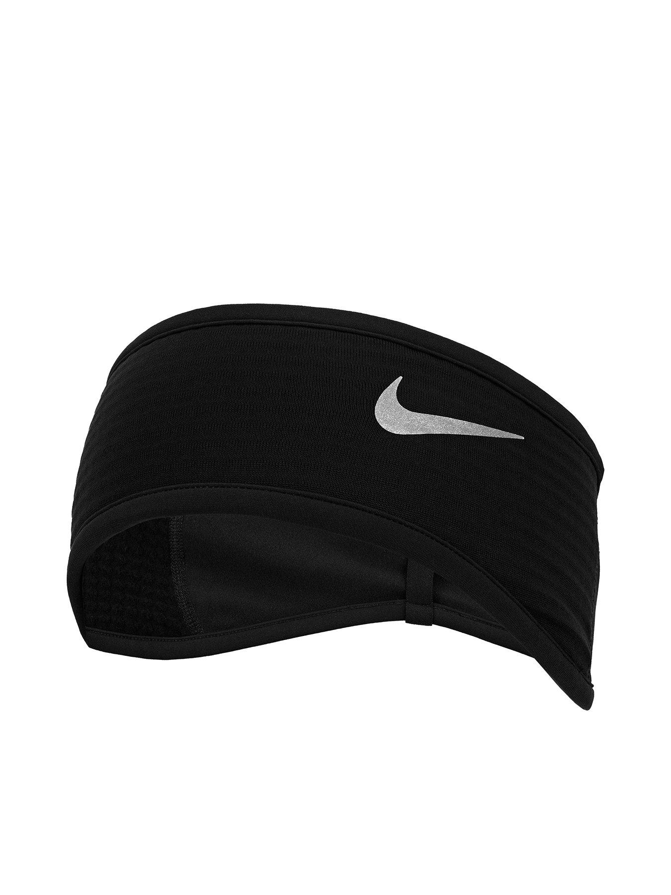 Nike Unisex Running Therma-fit Sphere Headband - Black/silver