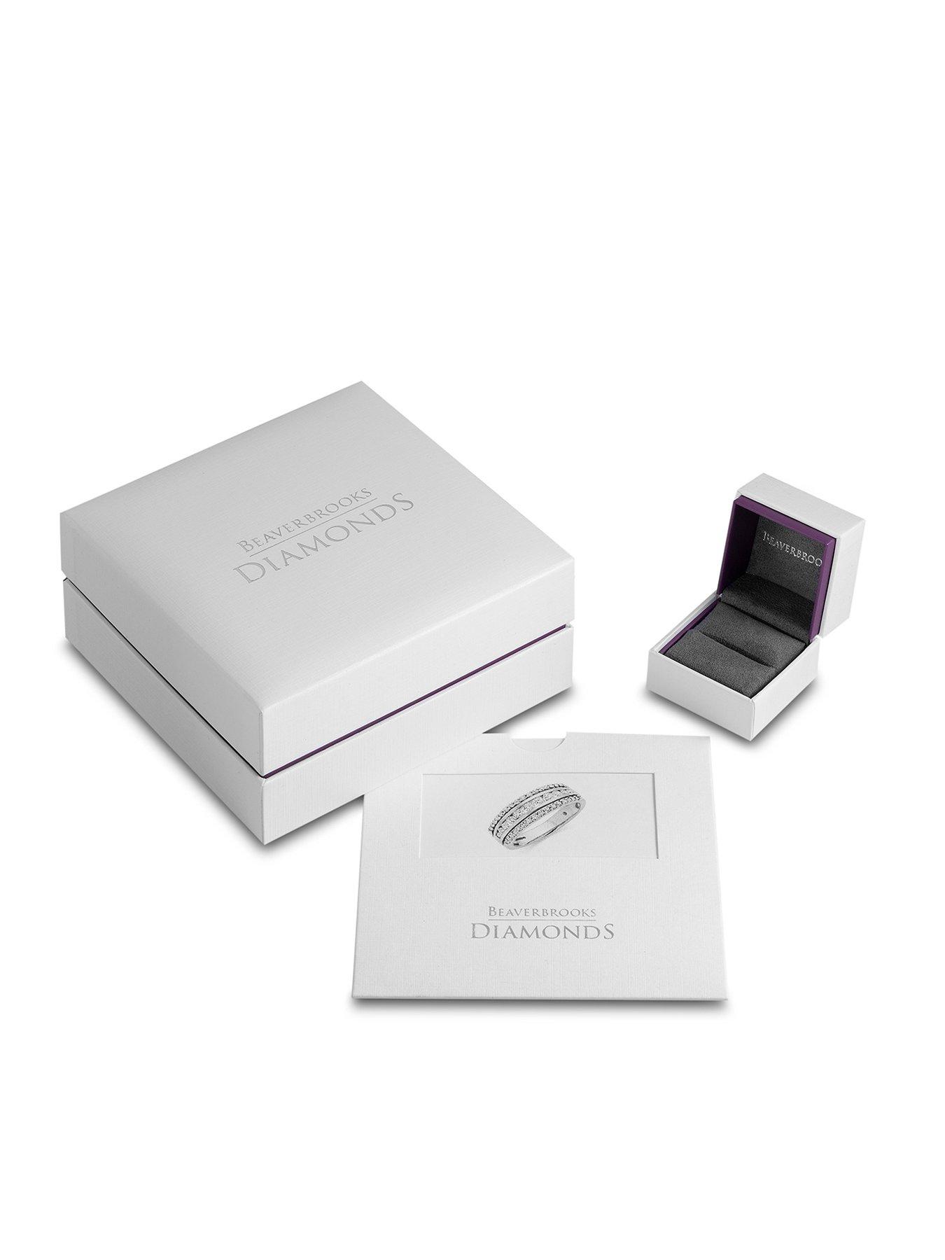 Image 5 of 5 of Beaverbrooks Platinum Diamond Solitaire Engagement Ring
