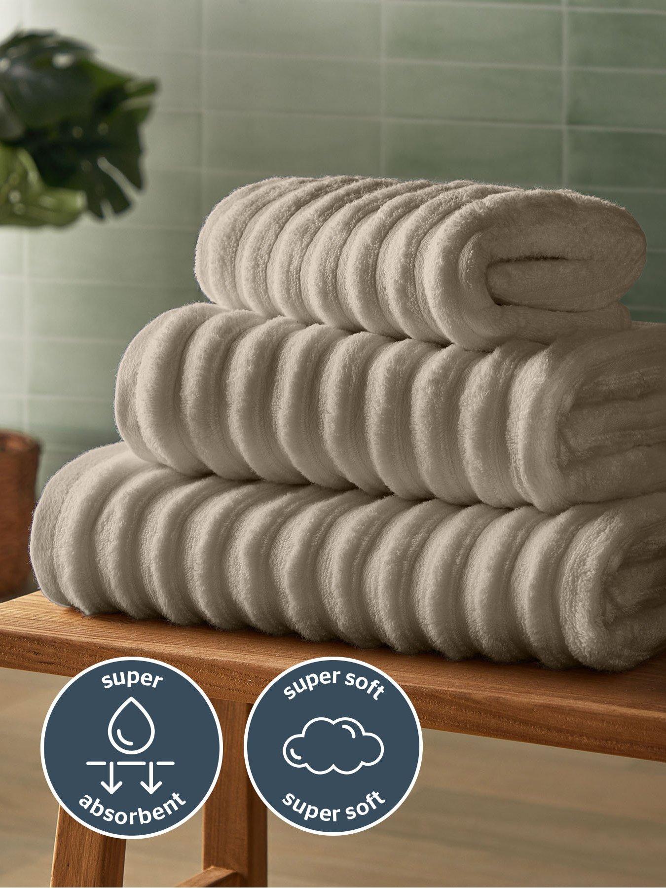 Image 5 of 7 of Silentnight Ribbed Cotton Towels - 6 Piece Bale