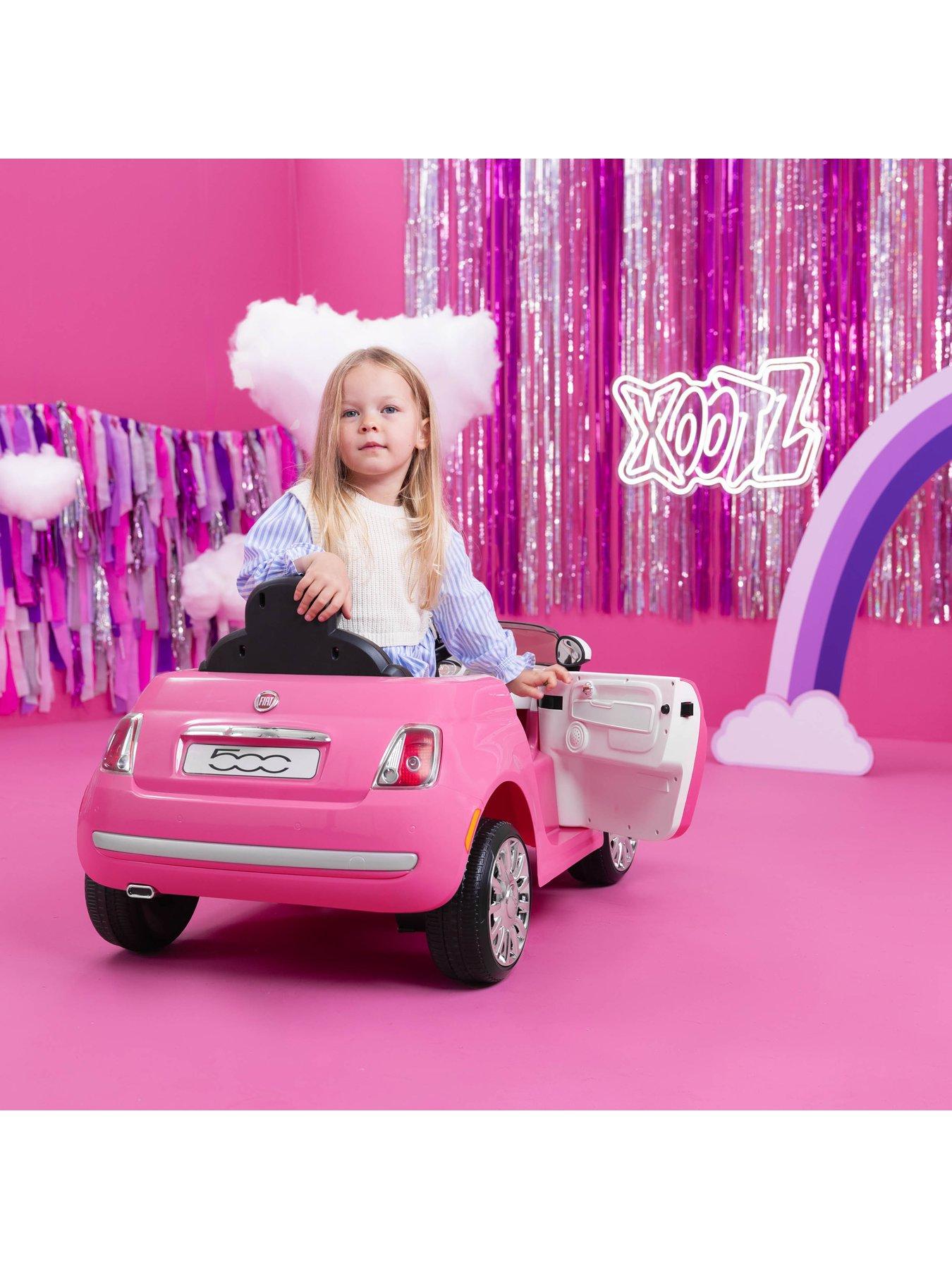 XOOTZ Fiat 500 Ride-on Pink | Very