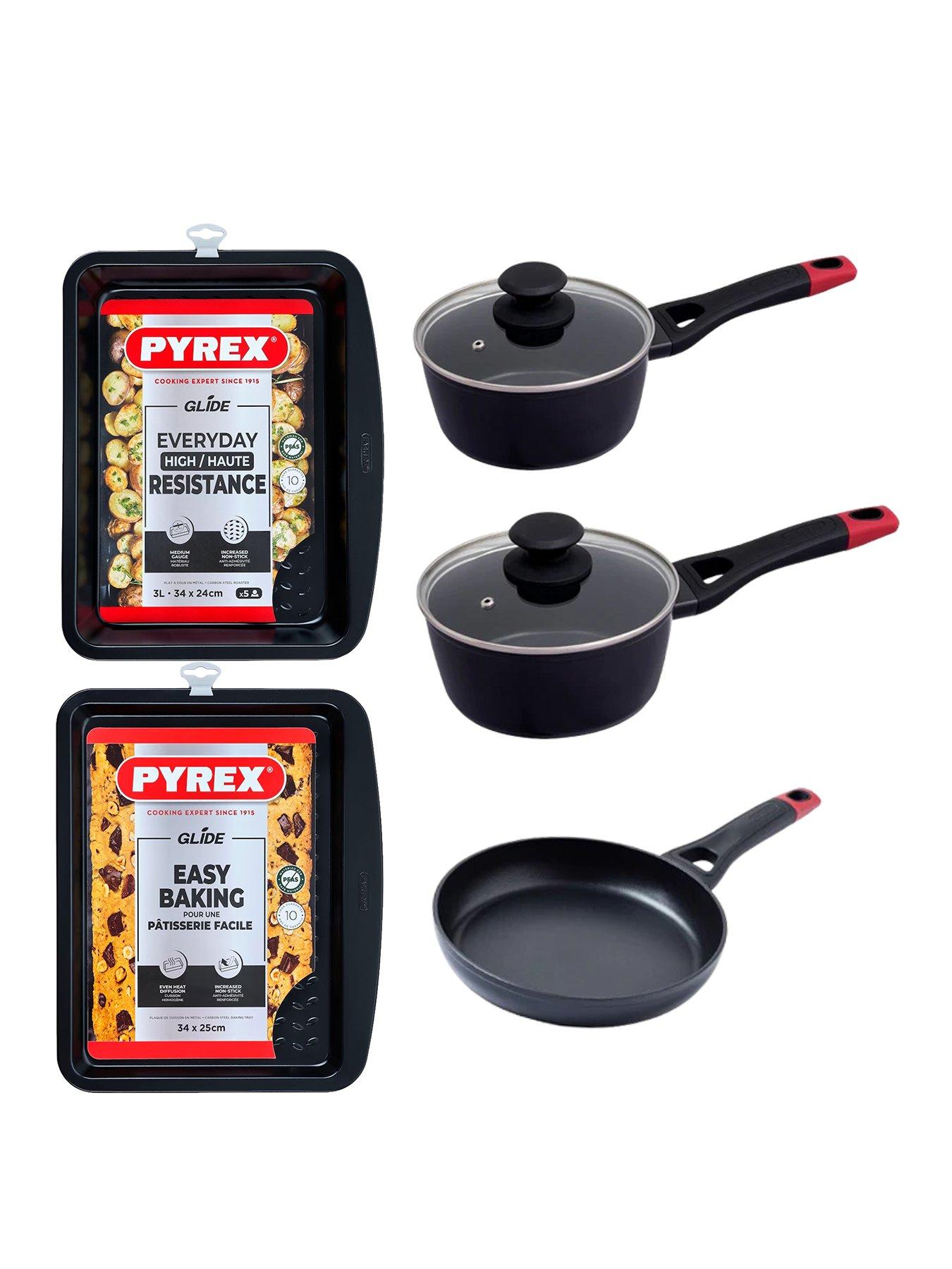 undefined 3 Piece Pan Set & 2 Oven Trays