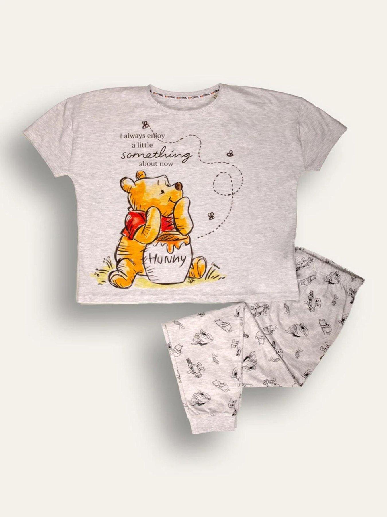 undefined Ladies Winnie The Pooh long leg Pj Set