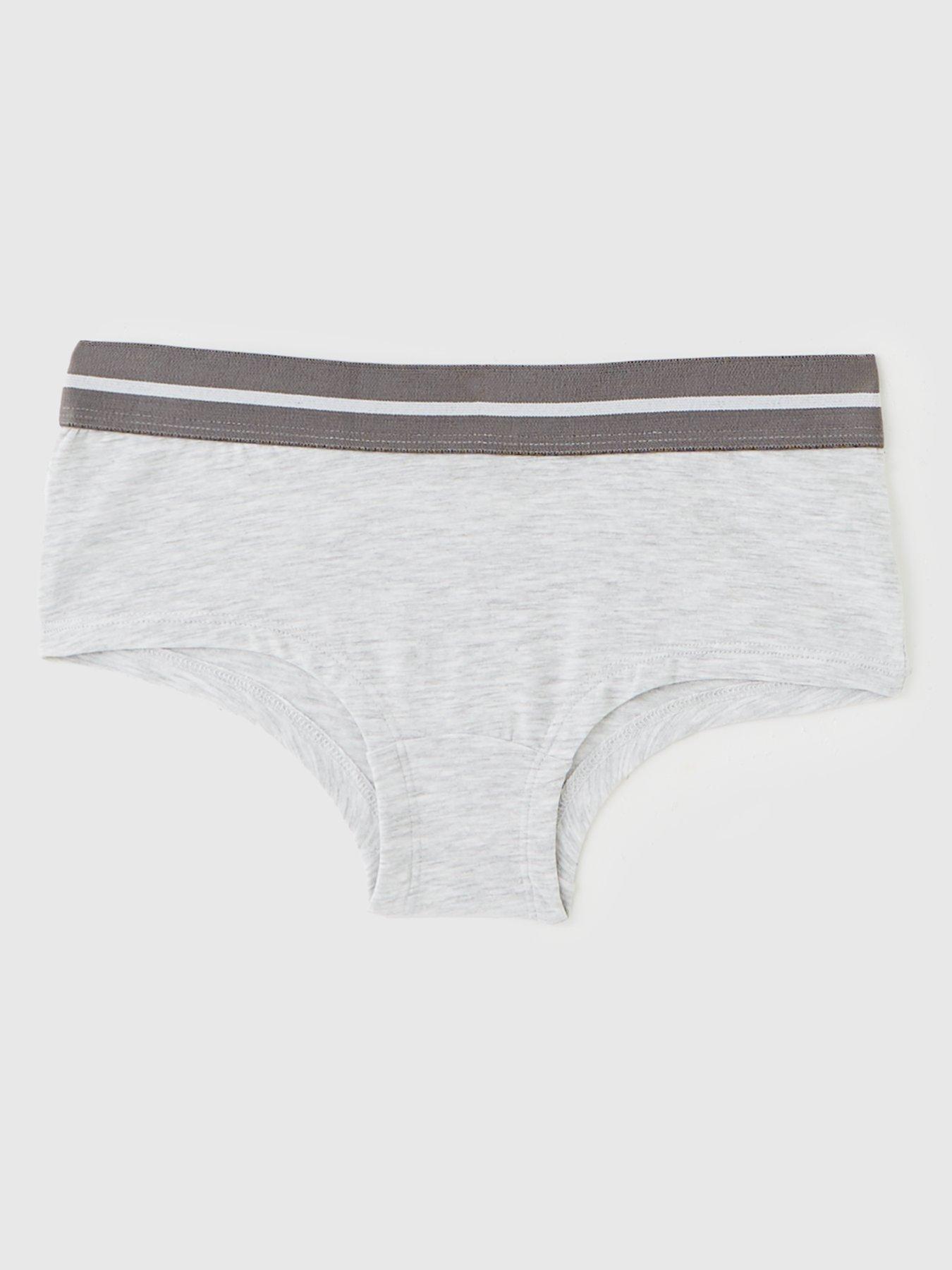 Image 3 of 4 of The Very Collection Girls 3 Pack Sporty Briefs - Multi