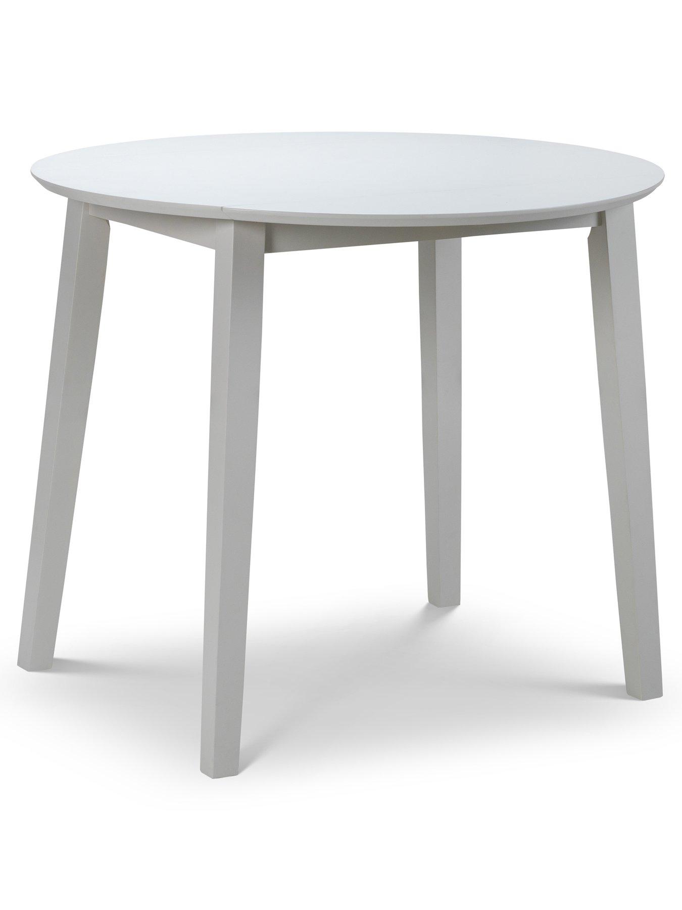 Image 5 of 6 of Julian Bowen Coast Dropleaf Table with&nbsp;Chair Options - Grey
