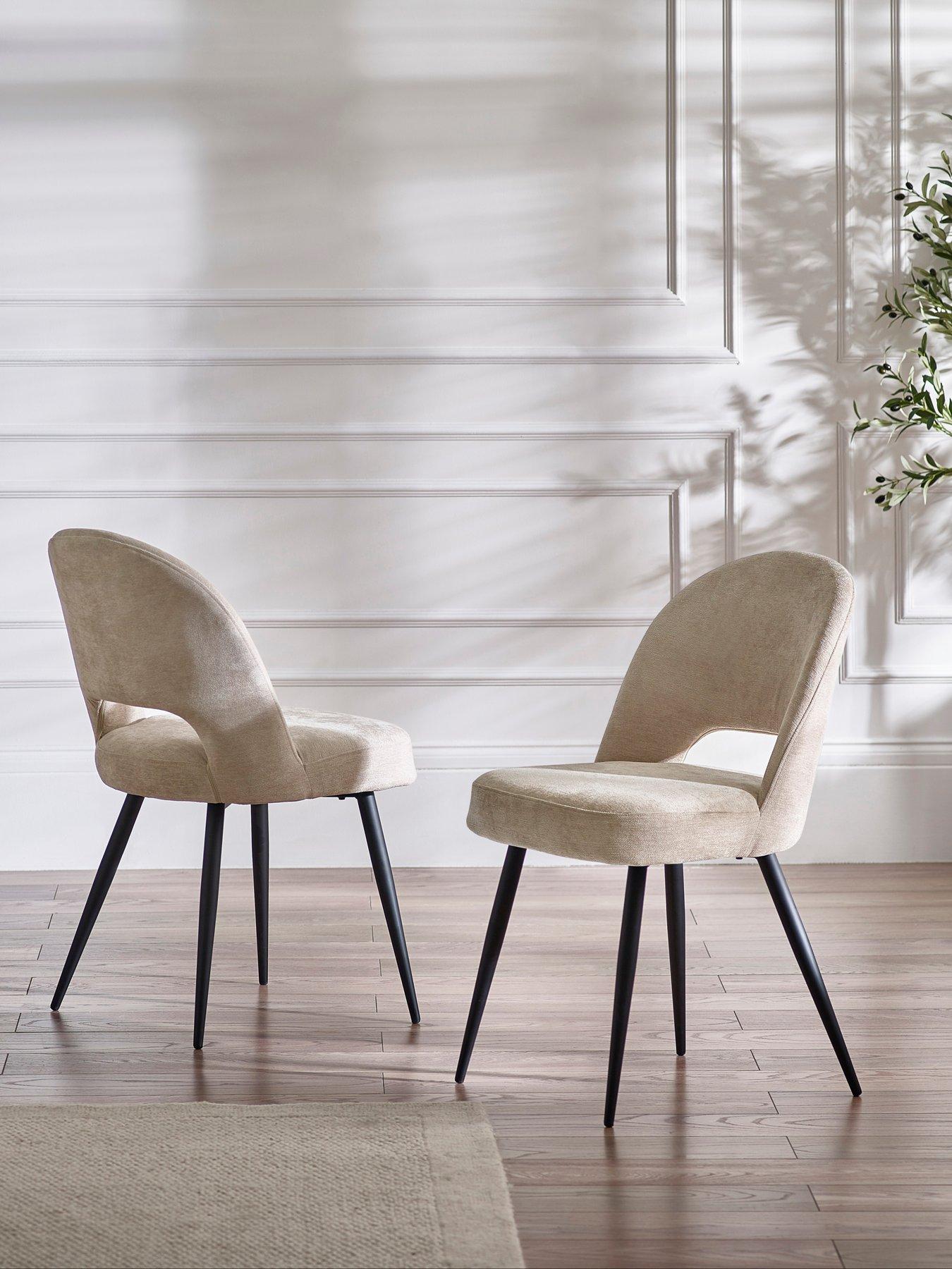undefined Set Of 2 Ella Dining Chairs - Calico